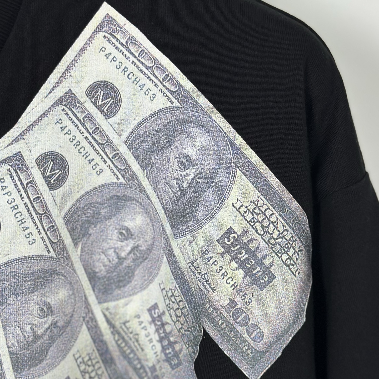 シュプリーム/エムエムシックス Money 半袖トップ ブラック 画像 7