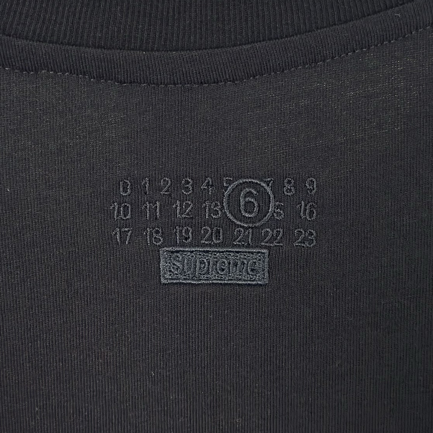 シュプリーム/エムエムシックス Money 半袖トップ ブラック 画像 9