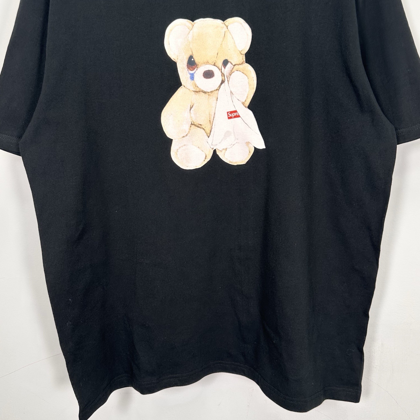 シュプリーム Bear Tシャツ ブラック/ホワイト 画像 4