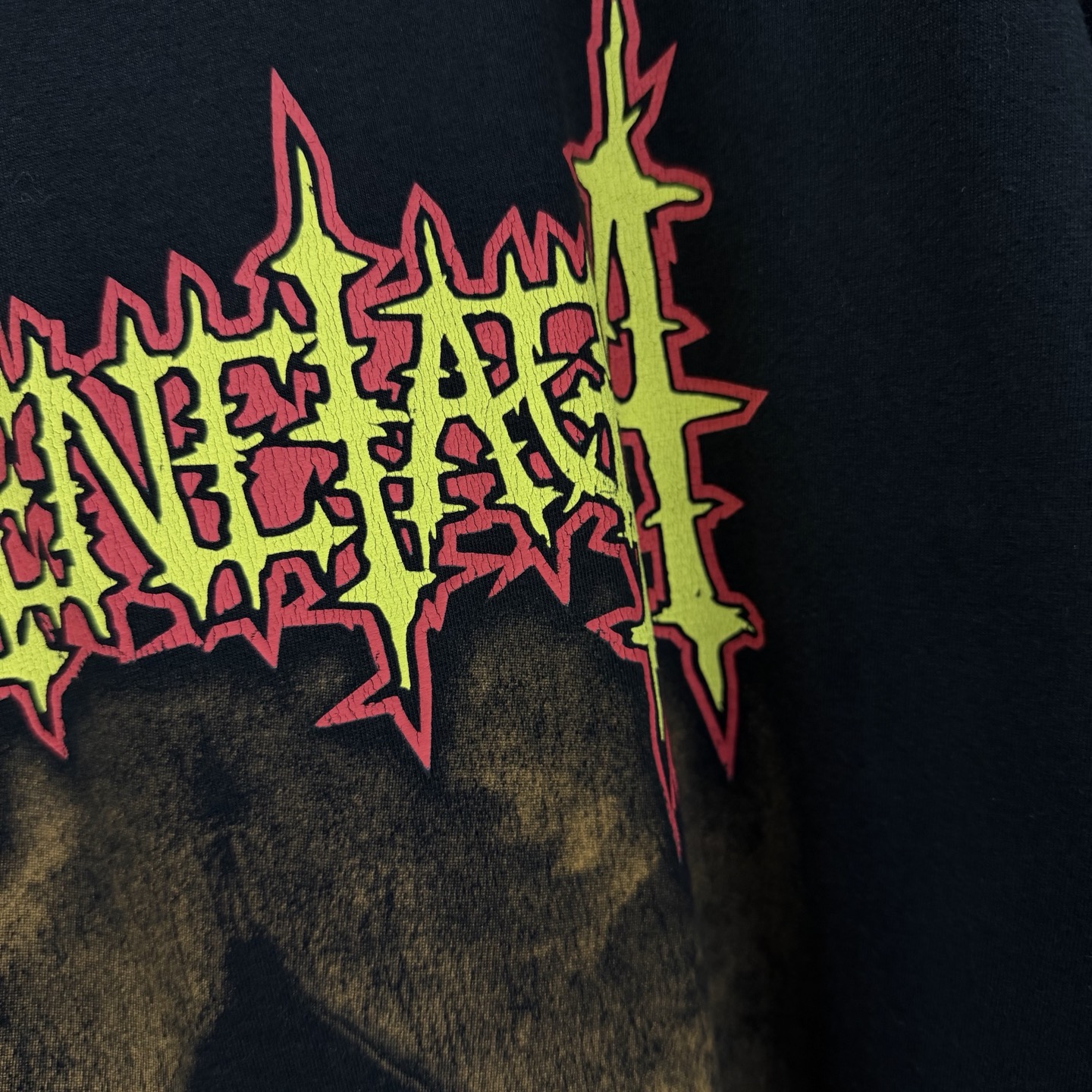 バレンシアガ フレイムキャッスルTシャツ ブラック 画像 5