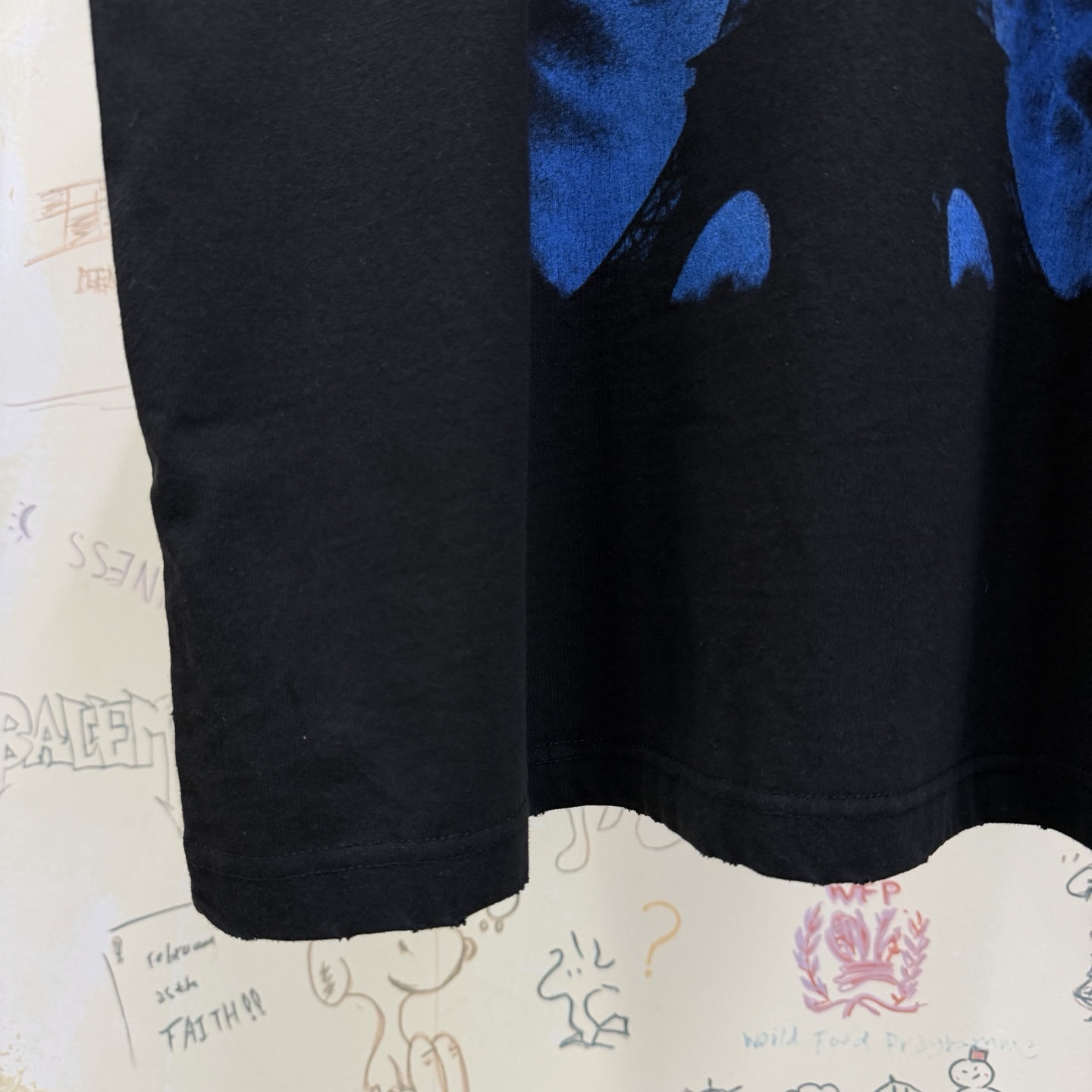 バレンシアガ ライトニングタワーTシャツ ブラック 画像 7