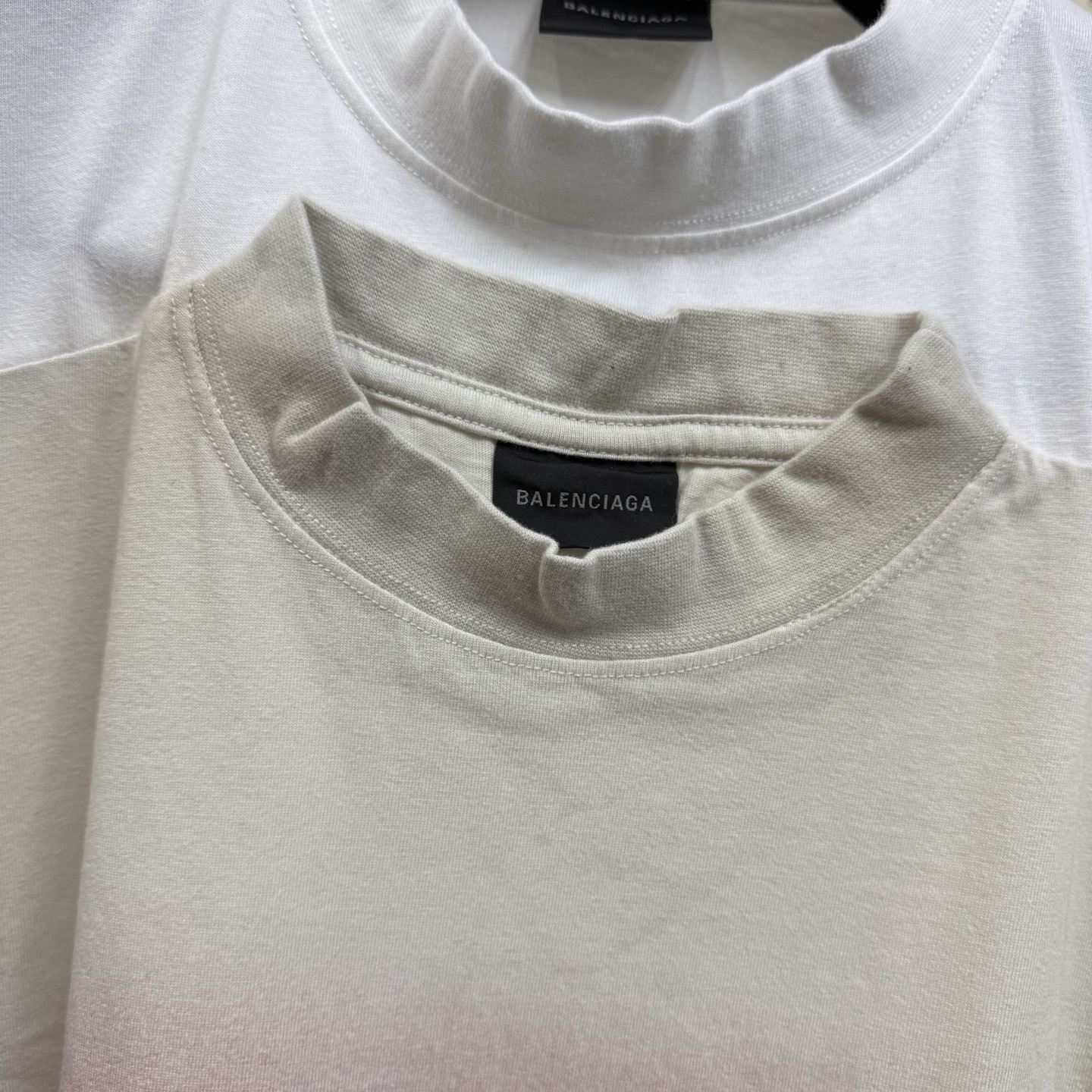 バレンシアガ ロサンゼルス レイヤードTシャツ ホワイト 画像 5