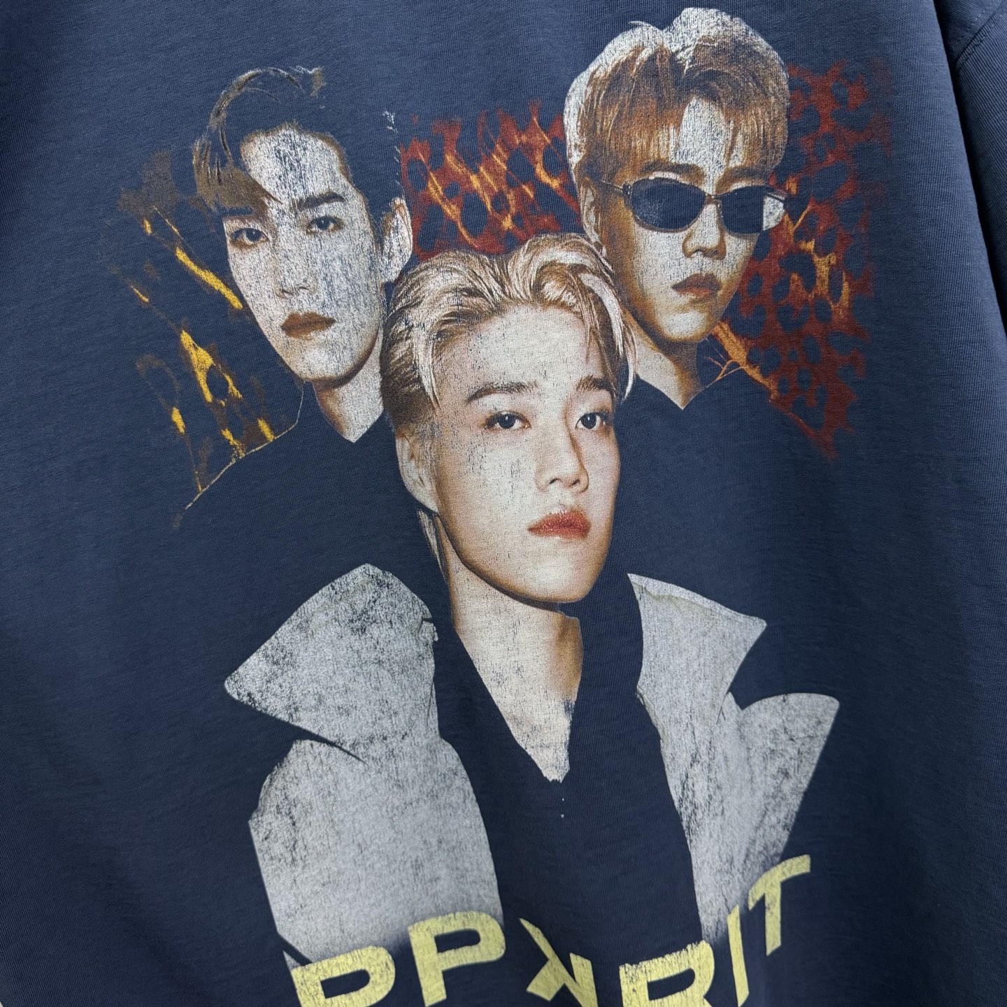 バレンシアガ PPKrit アンバサダー ポートレートTシャツ ブルー 画像 4