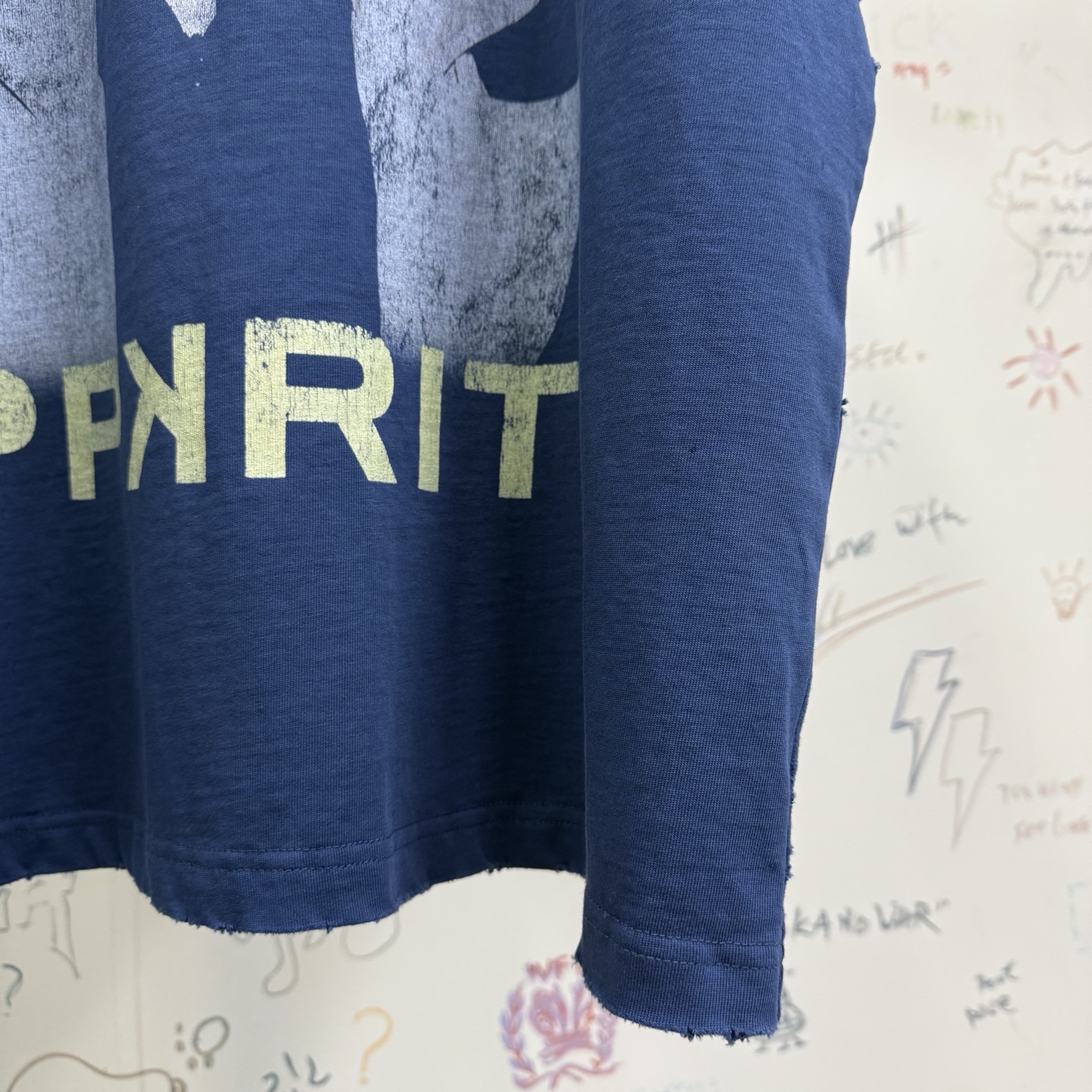 バレンシアガ PPKrit アンバサダー ポートレートTシャツ ブルー 画像 5