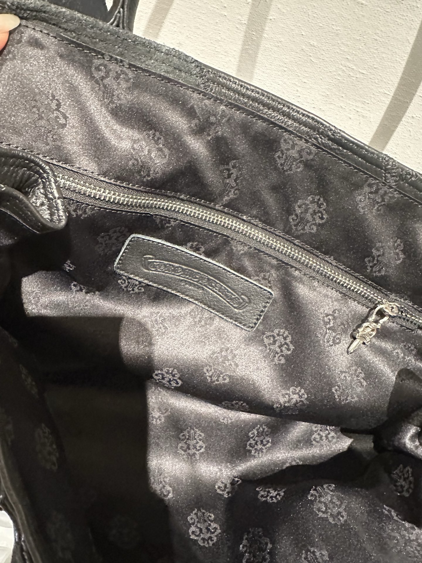 クロムハーツ マルチカラー クロス Patch Open トート バッグ 画像 7