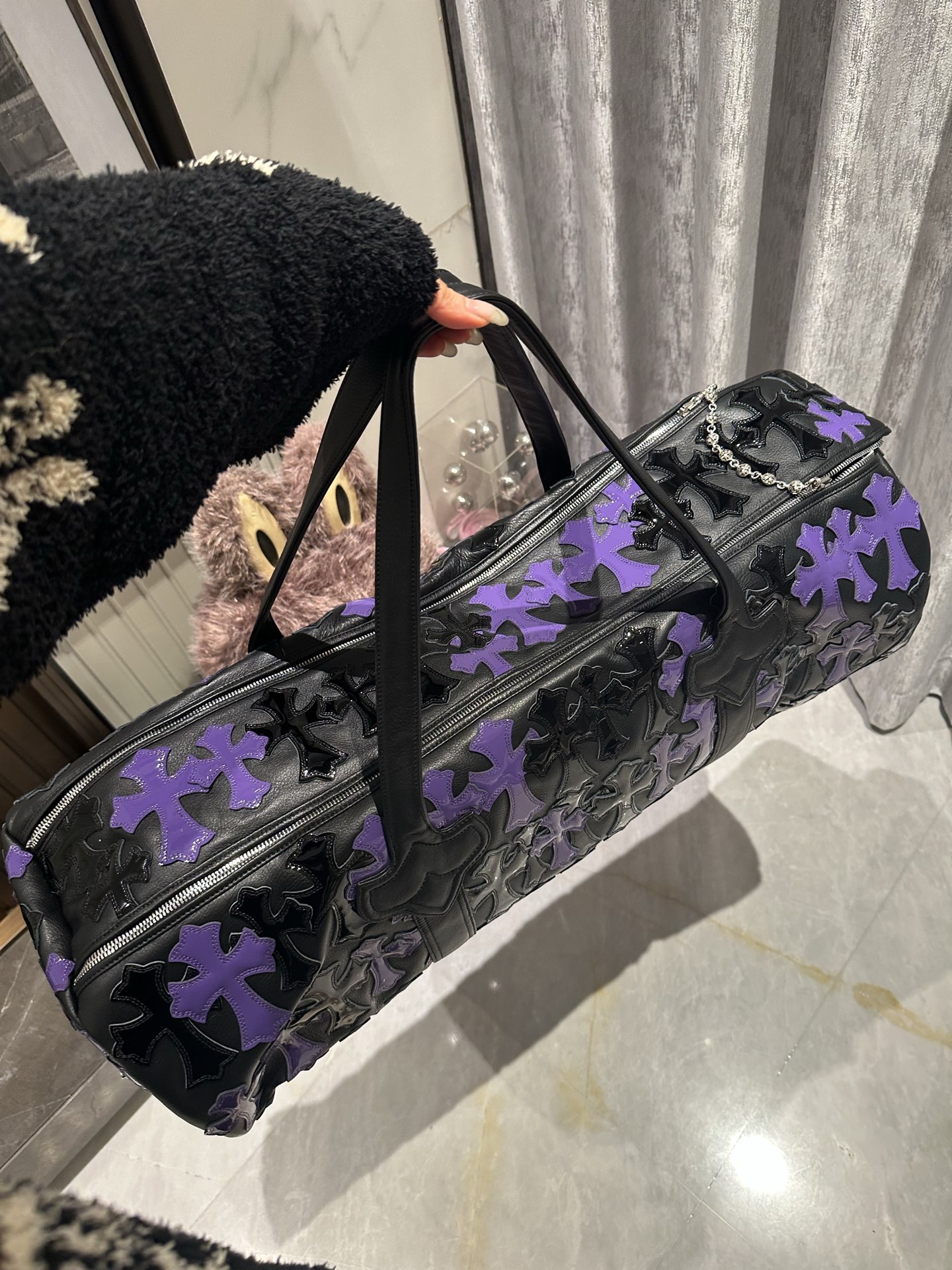 クロムハーツ クロス バッグ カウプリント 画像 9
