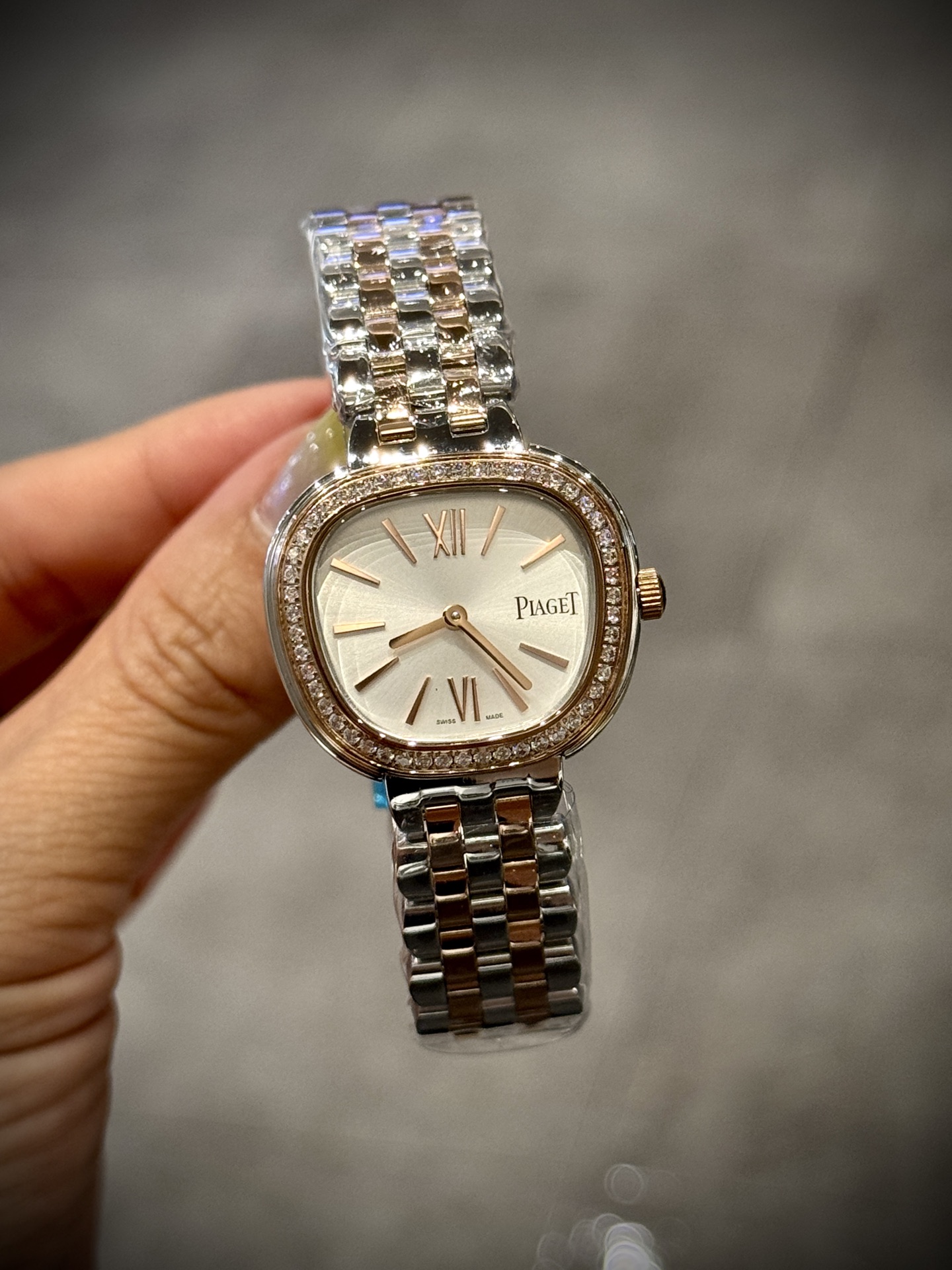 ピアジェ Sixtie ダイヤモンド ウォッチ シルバー ダイヤル 29mm 画像 7