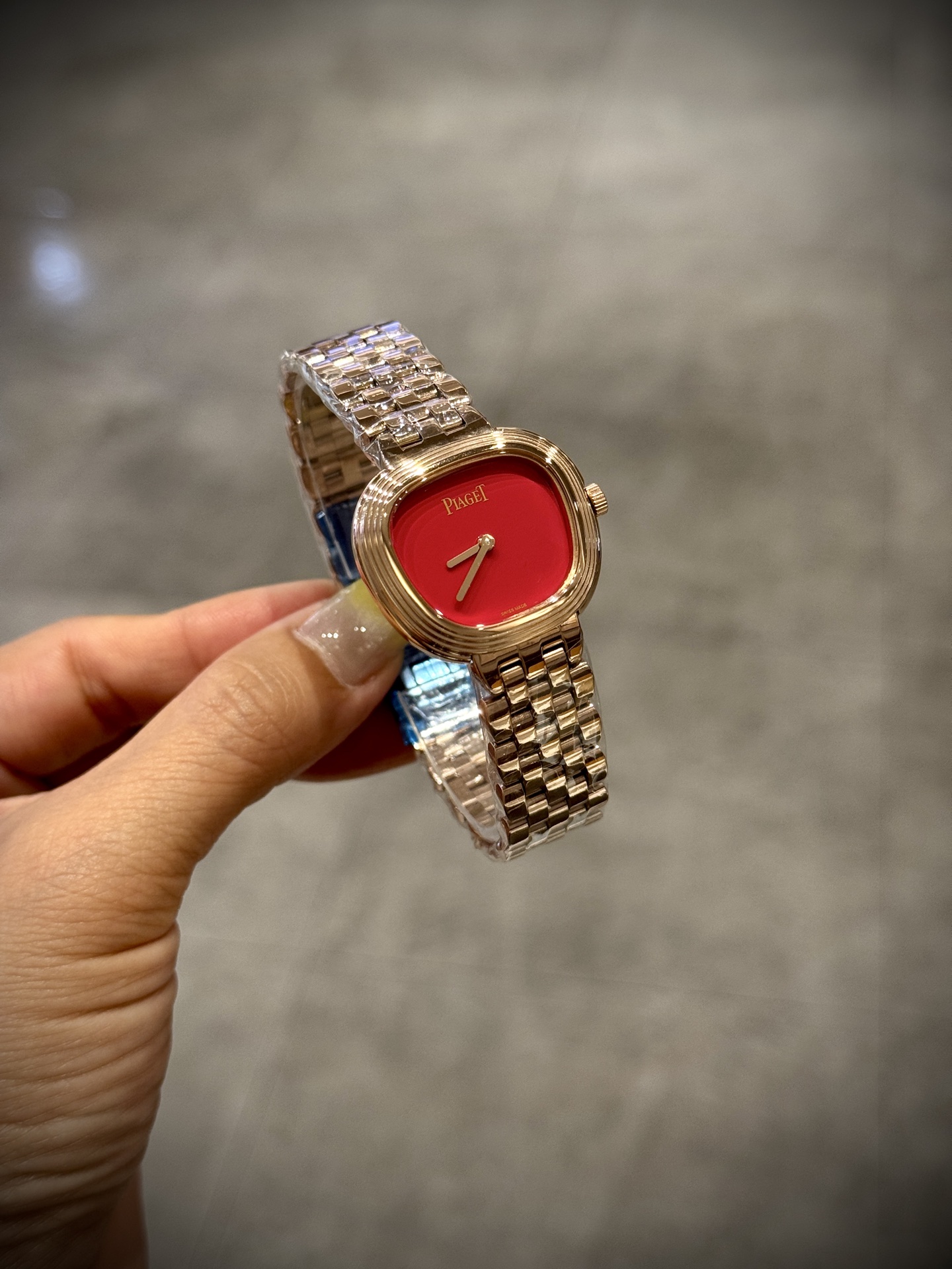 ピアジェ Sixtie ダイヤモンド ウォッチ Turquoise ダイヤル 29mm 詳細画像 1