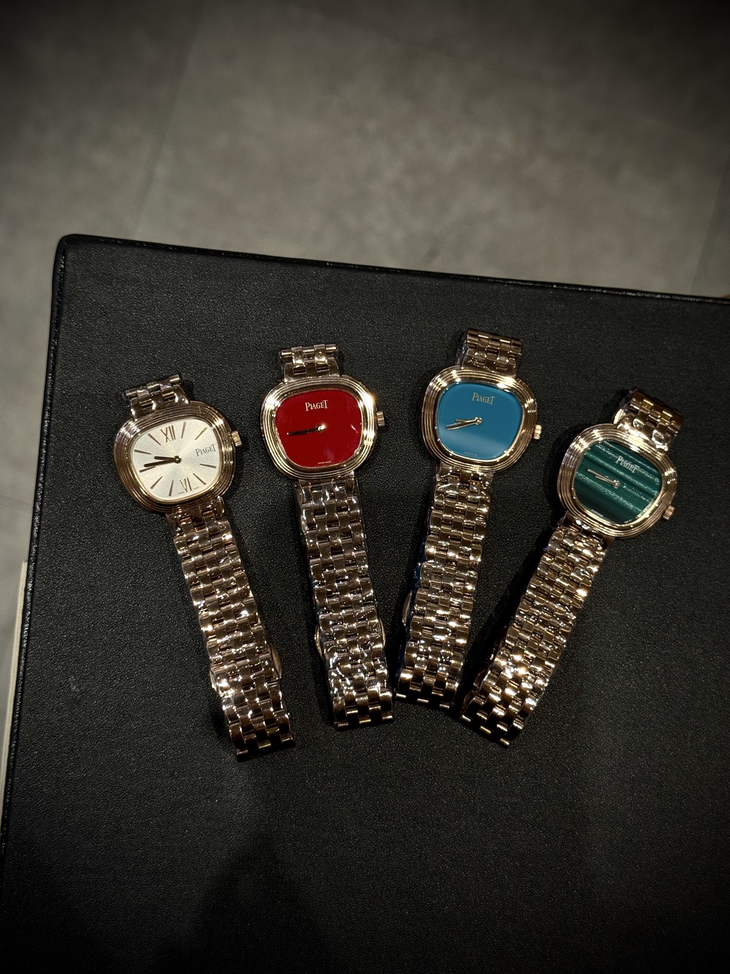 ピアジェ Sixtie ダイヤモンド ウォッチ Turquoise ダイヤル 29mm 画像 4