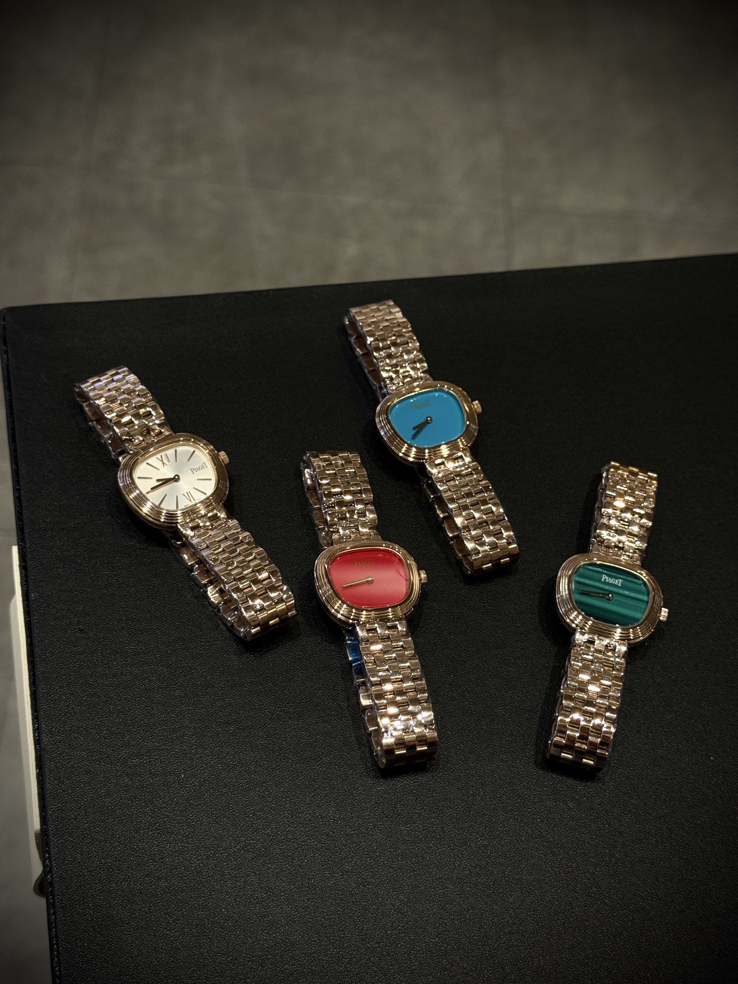ピアジェ Sixtie ダイヤモンド ウォッチ Turquoise ダイヤル 29mm 画像 8