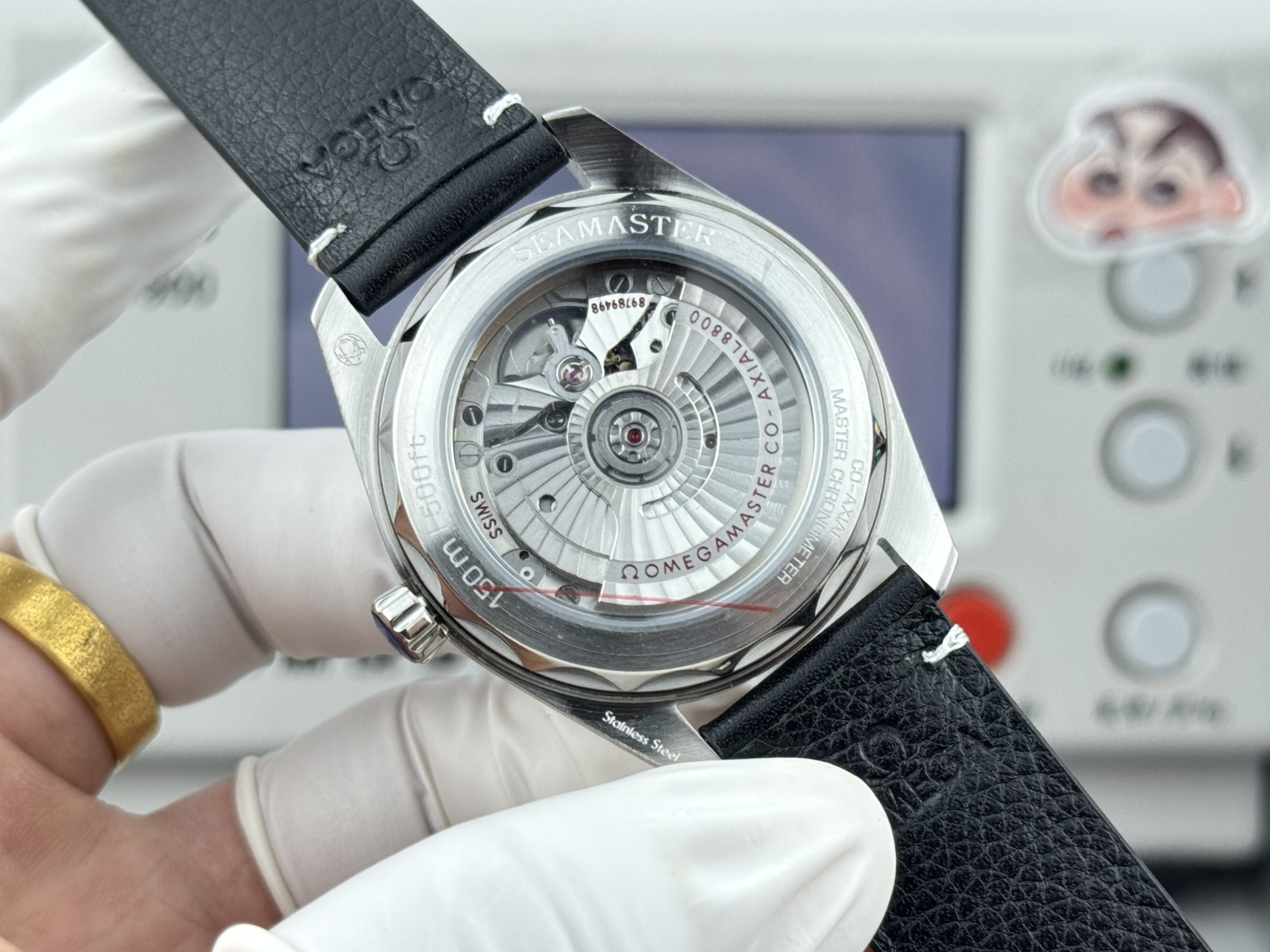 オメガ Seamaster Aqua Terra ウォッチ ホワイト Blue Hand 画像 7