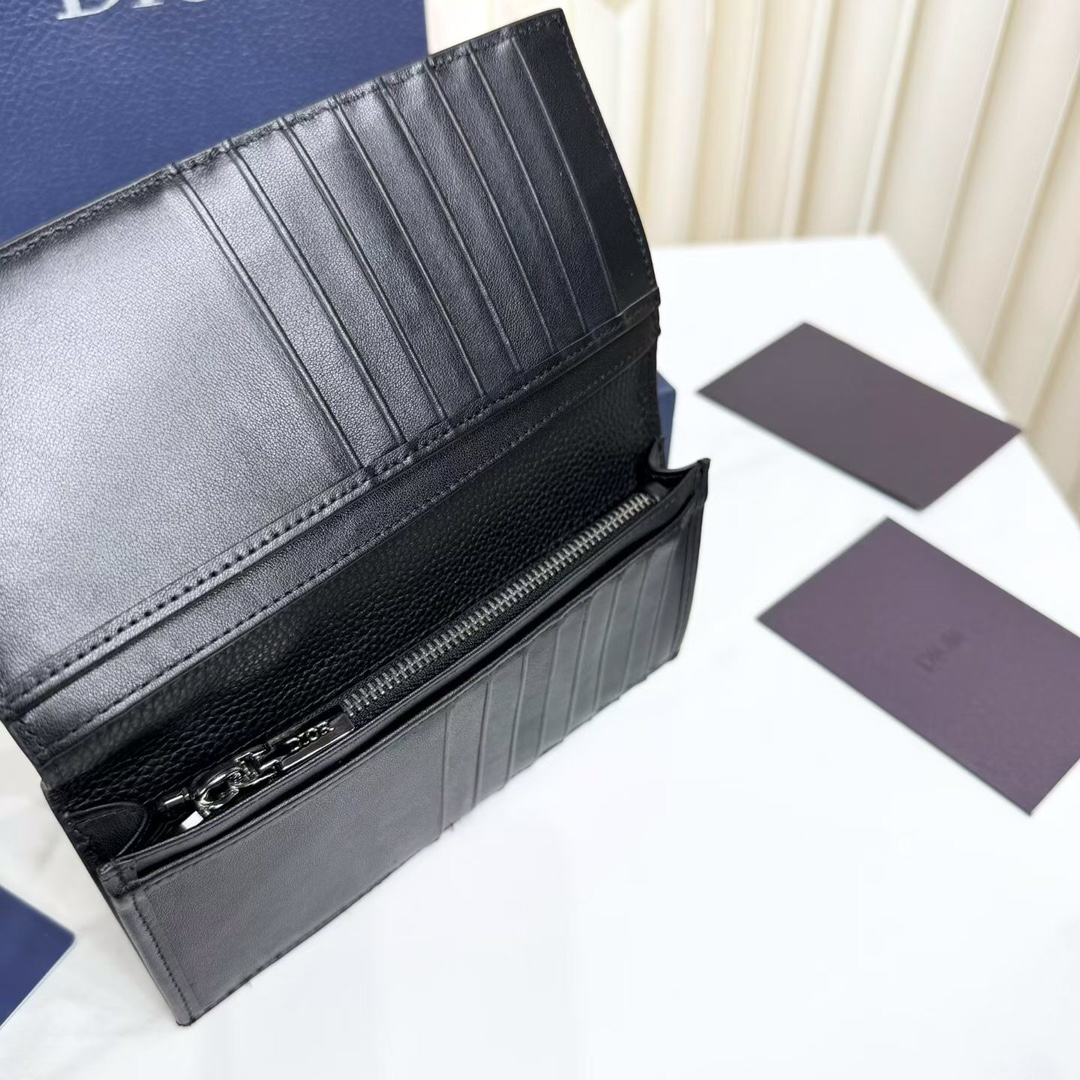 ディオール GGエンボス ウォレット ブラック 2ESBC002FLG_H00N 画像 7