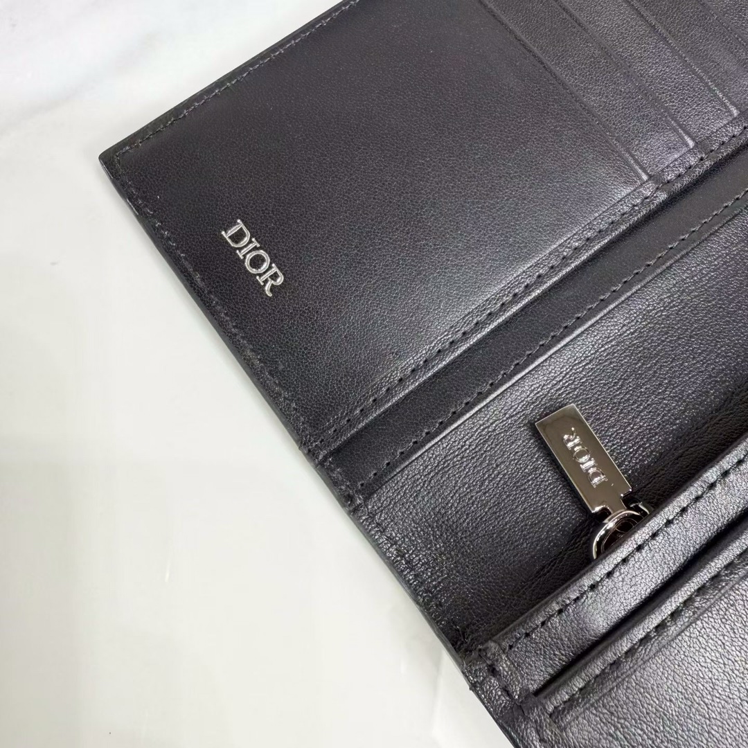 ディオール GGエンボス ウォレット ブラック 2ESBC002CDI_H00N 画像 8
