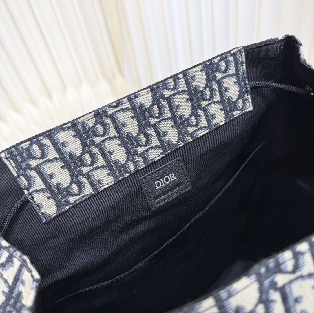 ディオール Saddle バックパック Beige ブラック オブリーク 1ADBA161YKS_H27E 画像 8