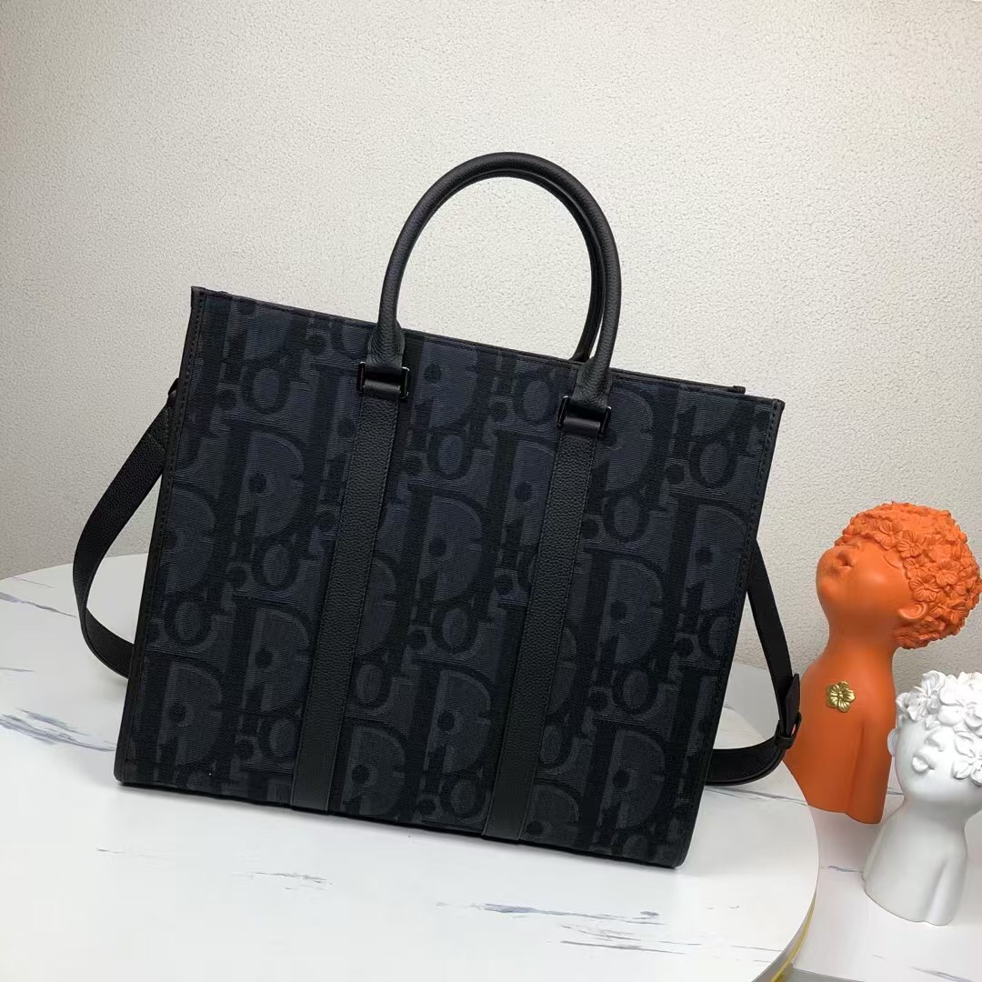 ディオール GGエンボス バッグ ブラック 1ESSH232YXL_H27E 詳細画像 2