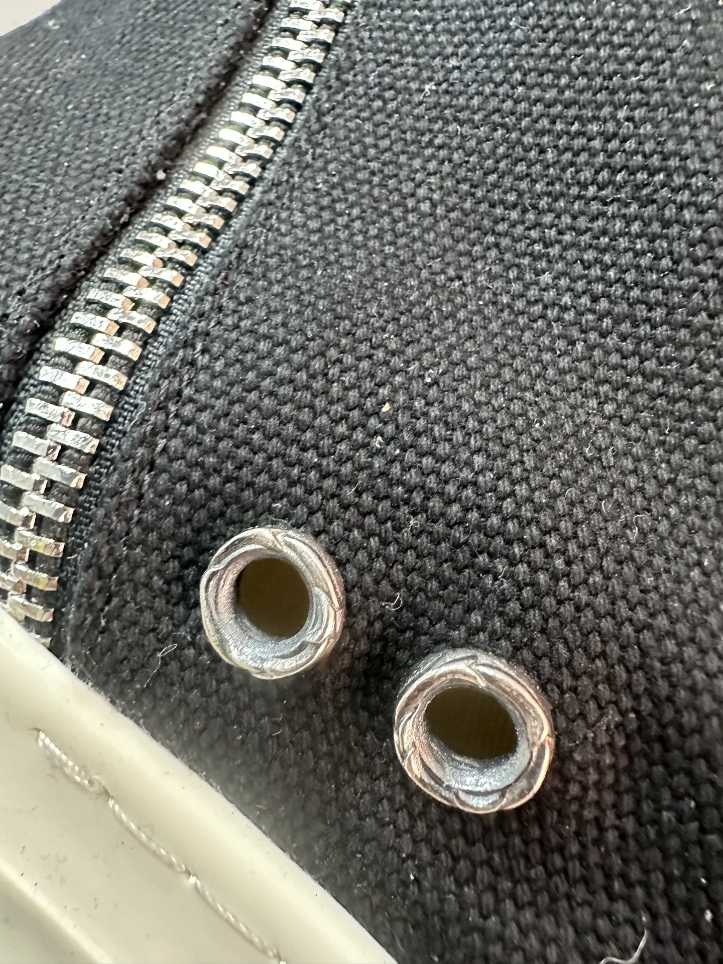 クロムハーツ x Rick Owens DRKSHDW ハイトップ スニーカー ブラック 画像 7