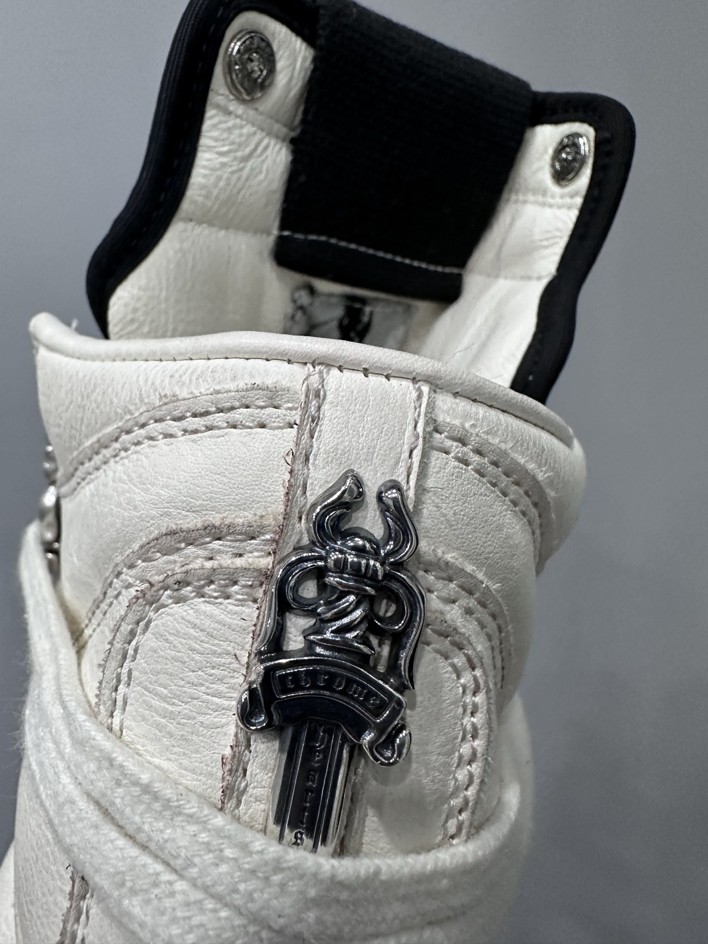 クロムハーツ x リック オウエンス Geobasket High Top スニーカー 画像 8