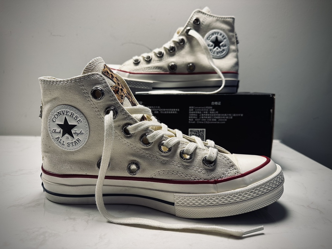 クロムハーツ x コンバース クロス 1970s High Top スニーカー マルチカラー 詳細画像 2