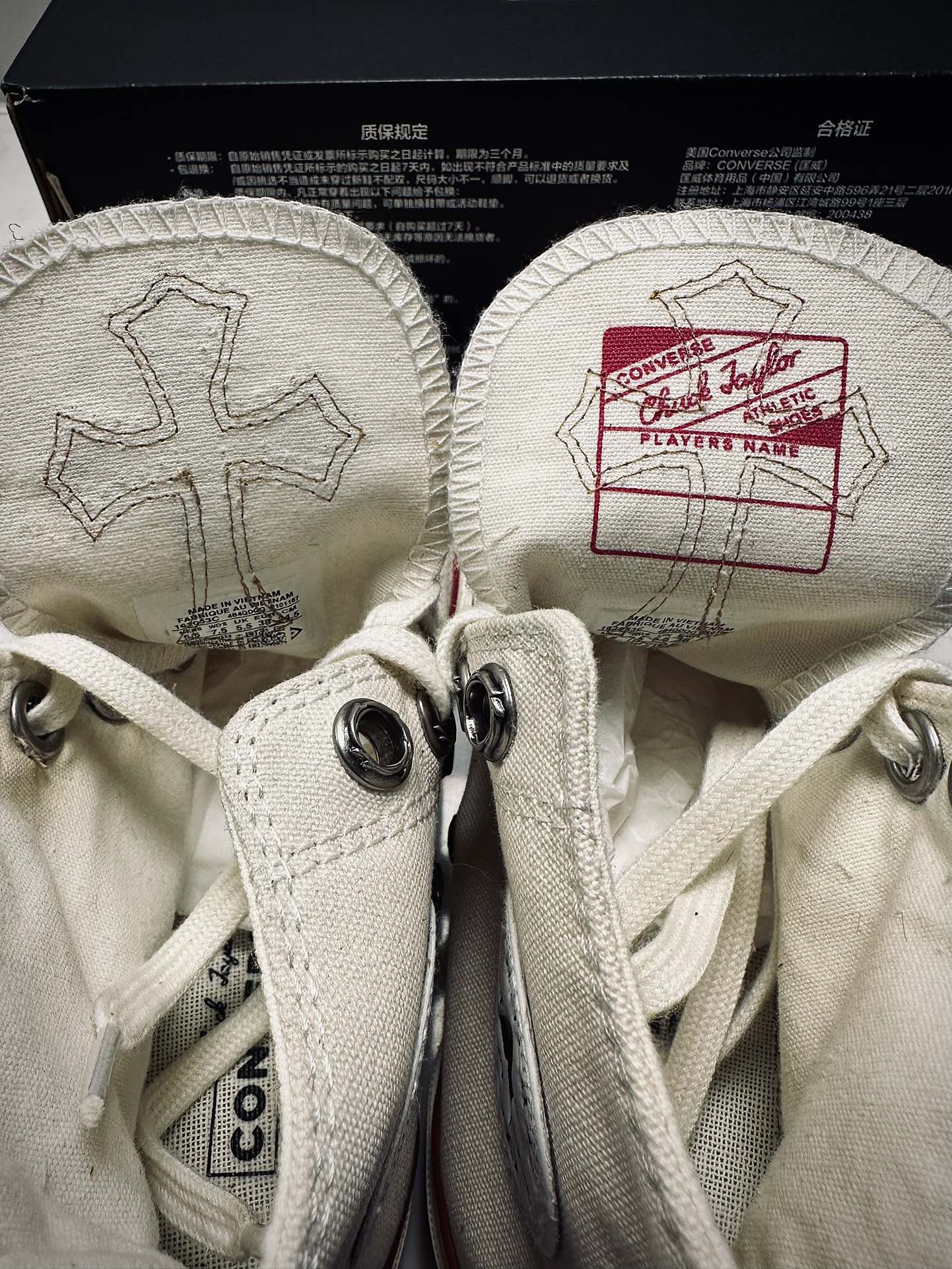 クロムハーツ x コンバース クロス 1970s High Top スニーカー マルチカラー 画像 7