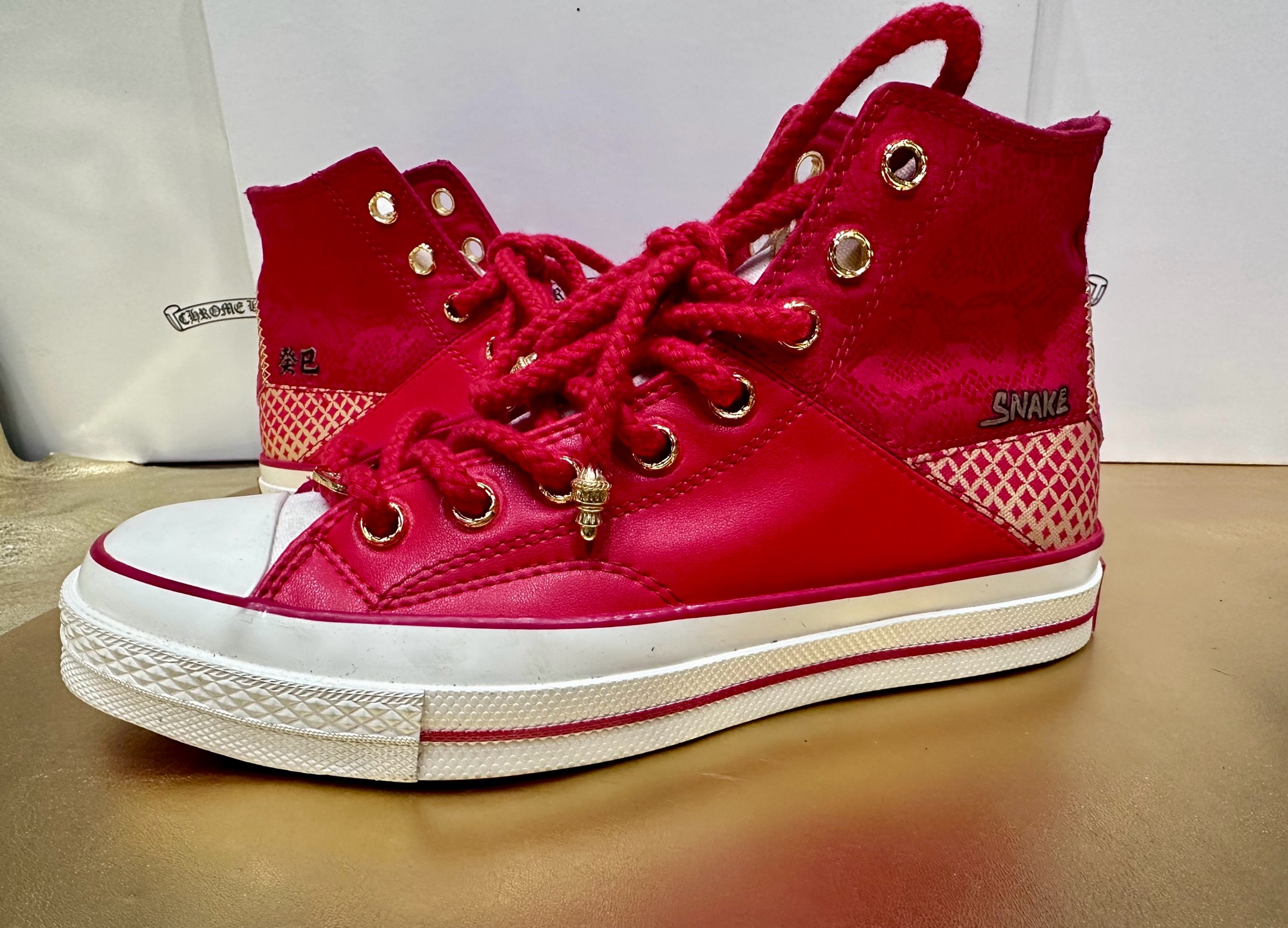 クロムハーツ x コンバース 1970s High Top スニーカー マルチカラー 詳細画像 1