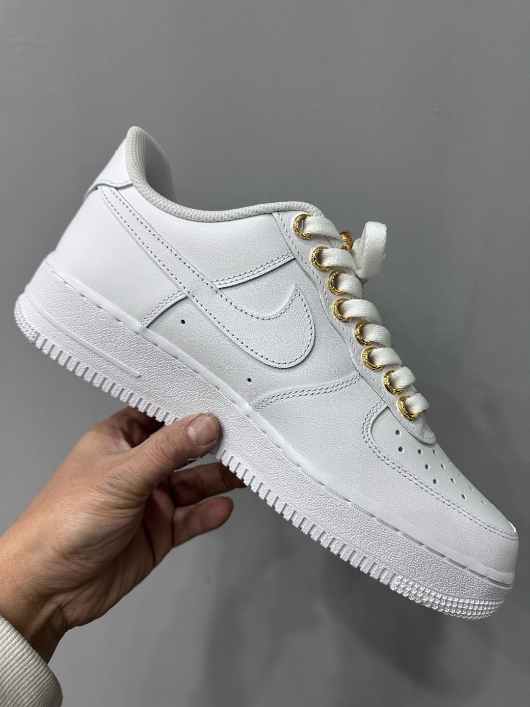 クロムハーツ x ナイキ Air Force 1 スニーカー ホワイト 詳細画像 2