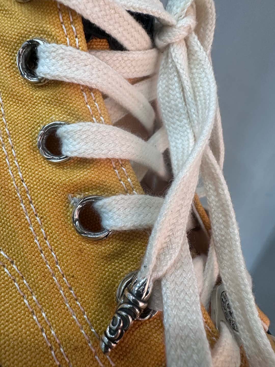 クロムハーツ x コンバース クロス レザーパッチ 1970s High Top スニーカー 画像 6
