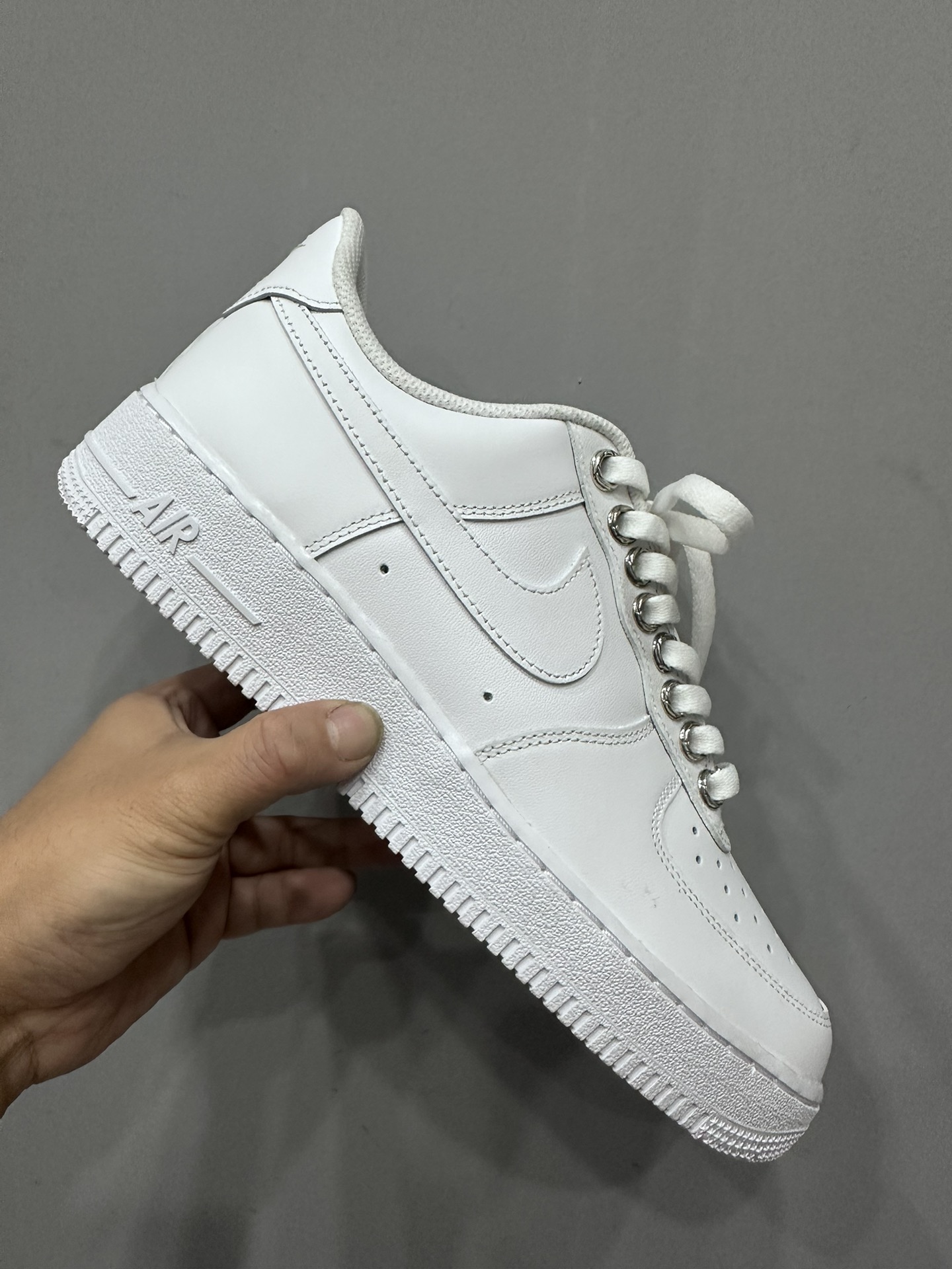 クロムハーツ x Nike Air Force 1 Low ホワイト シルバー 詳細画像 1