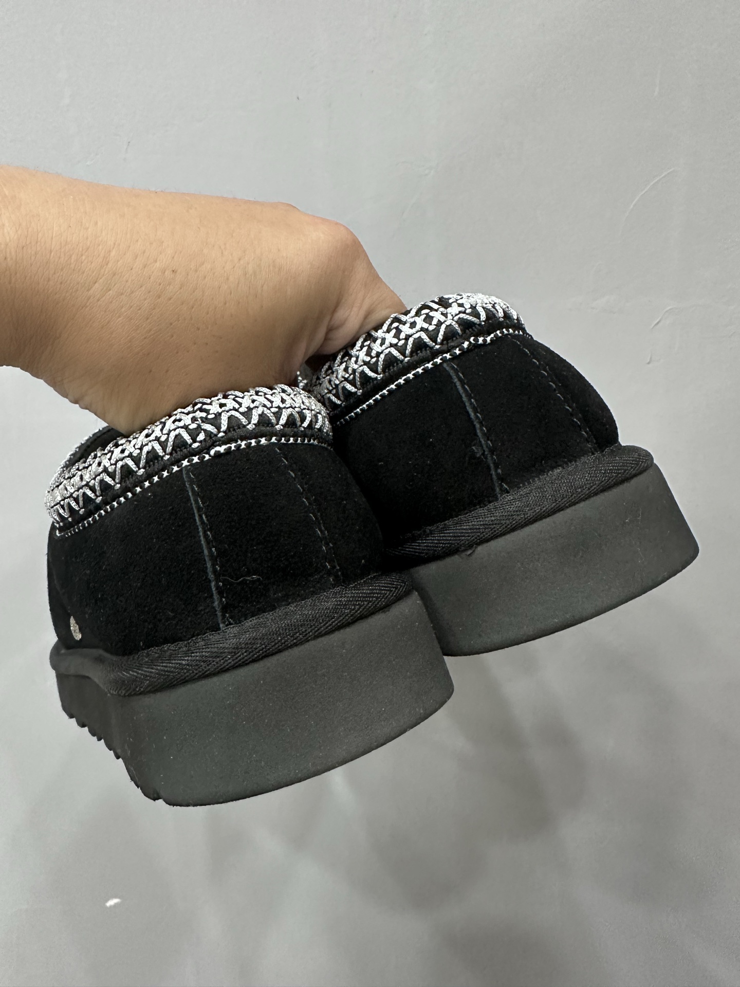 クロムハーツ x UGG スライド ブラック 画像 5