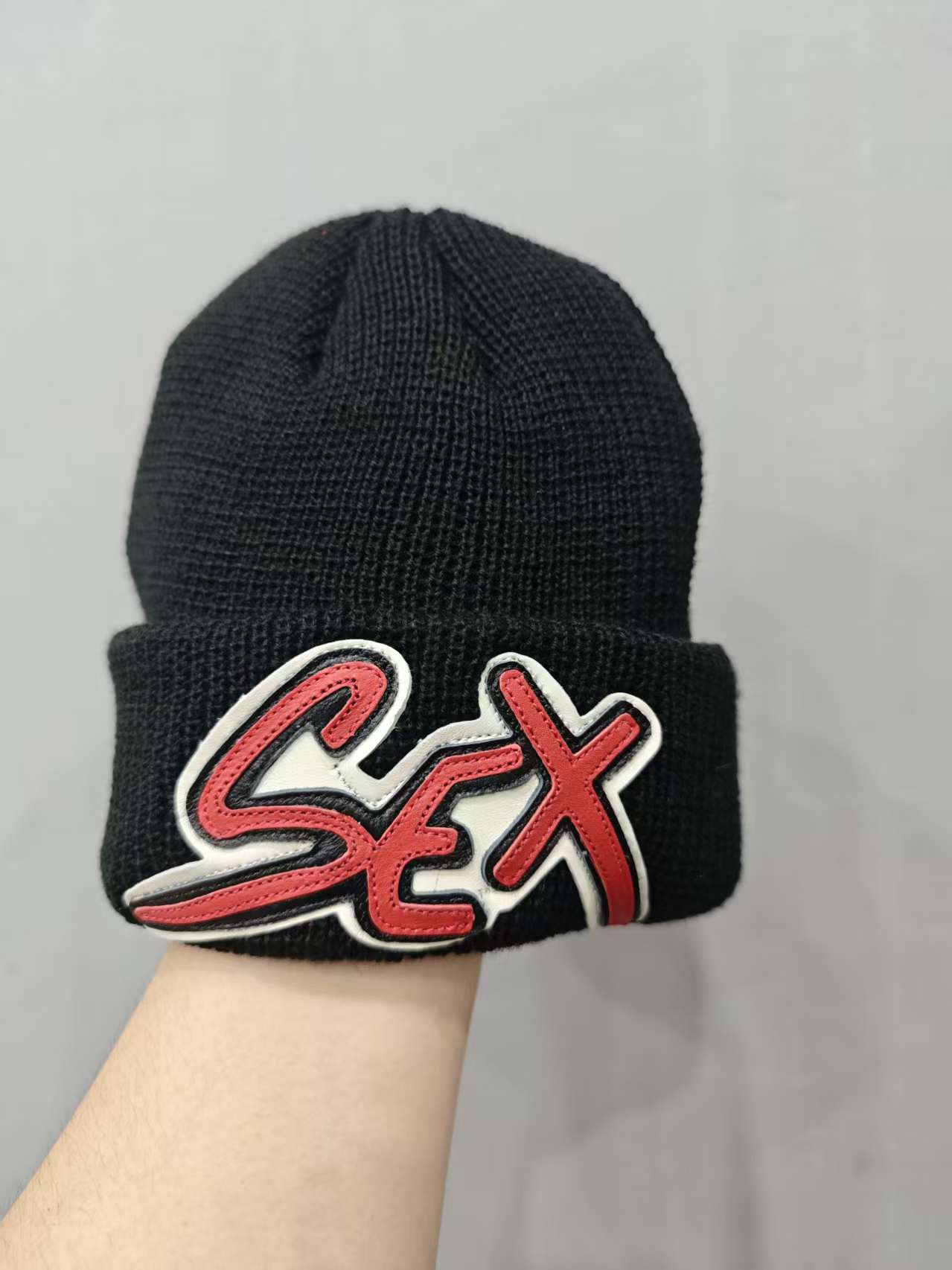 クロムハーツ Cashmere カシミヤ ビーニー 詳細画像 3