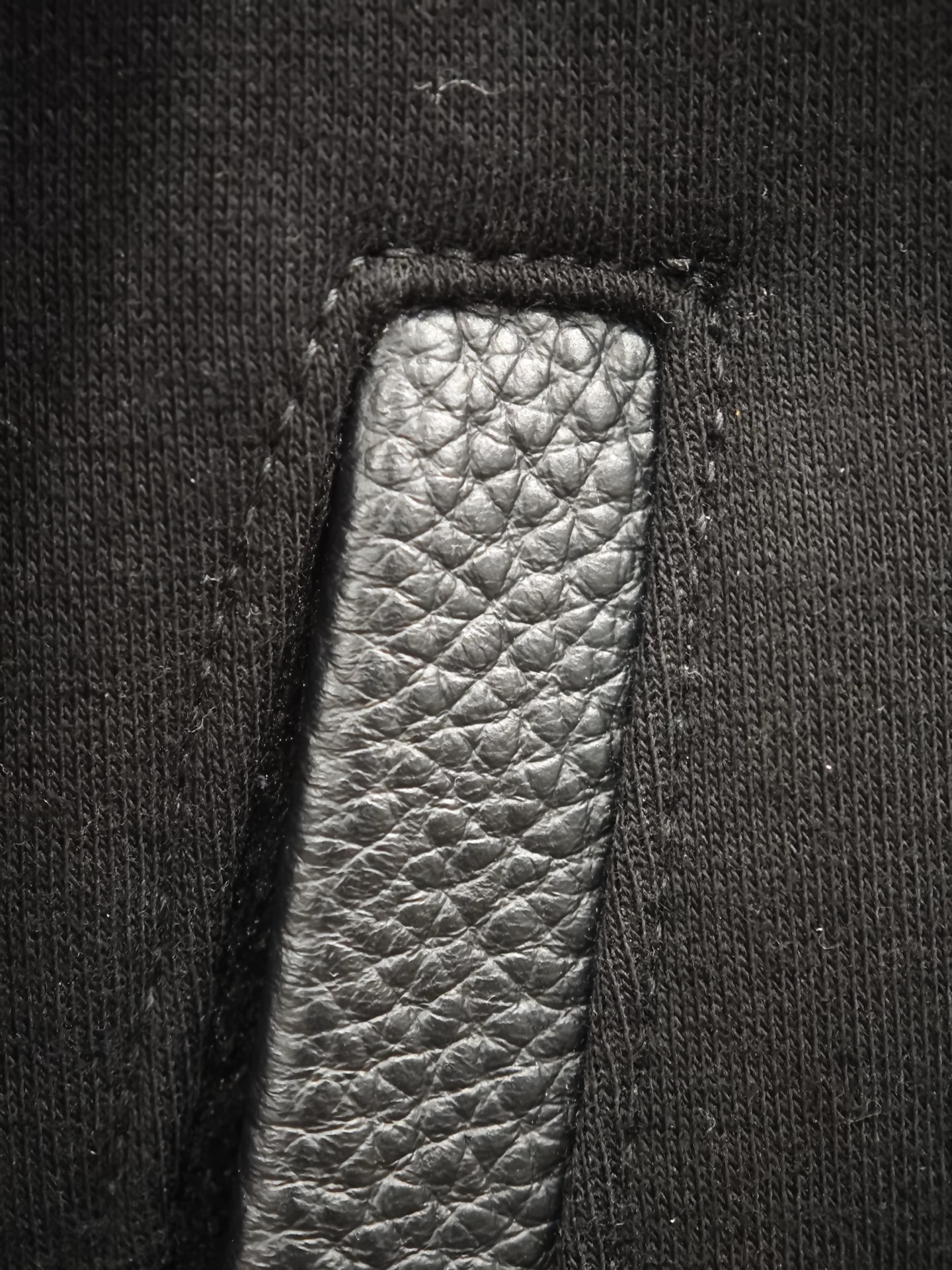 クロムハーツ Leather Patchwork Baseball Jacket 画像 6