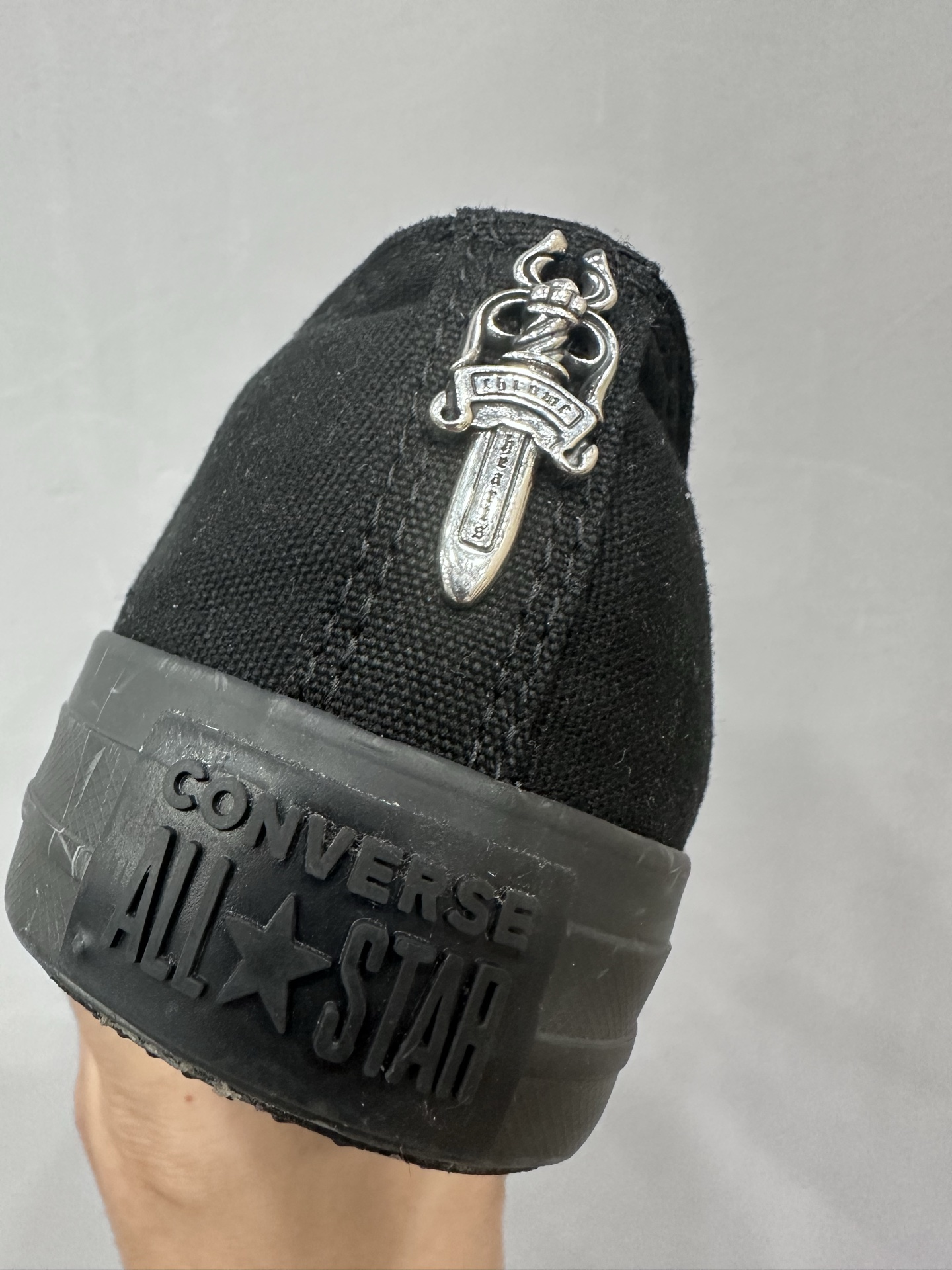 クロムハーツ x コンバース 1970s High Top スニーカー ブラック グリーン 画像 4