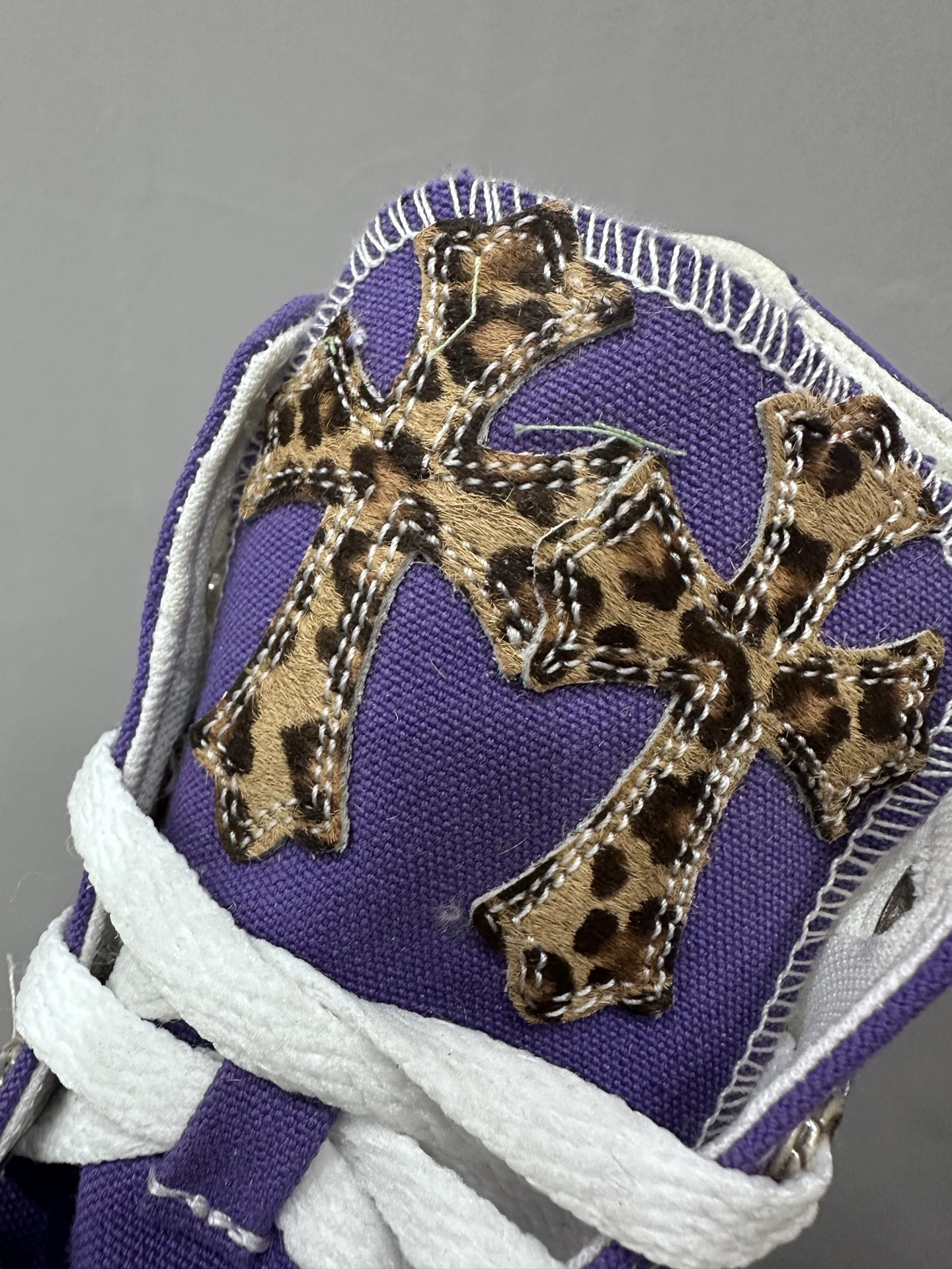 クロムハーツ x コンバース スエード 1970s High Top スニーカー グリーン 画像 5