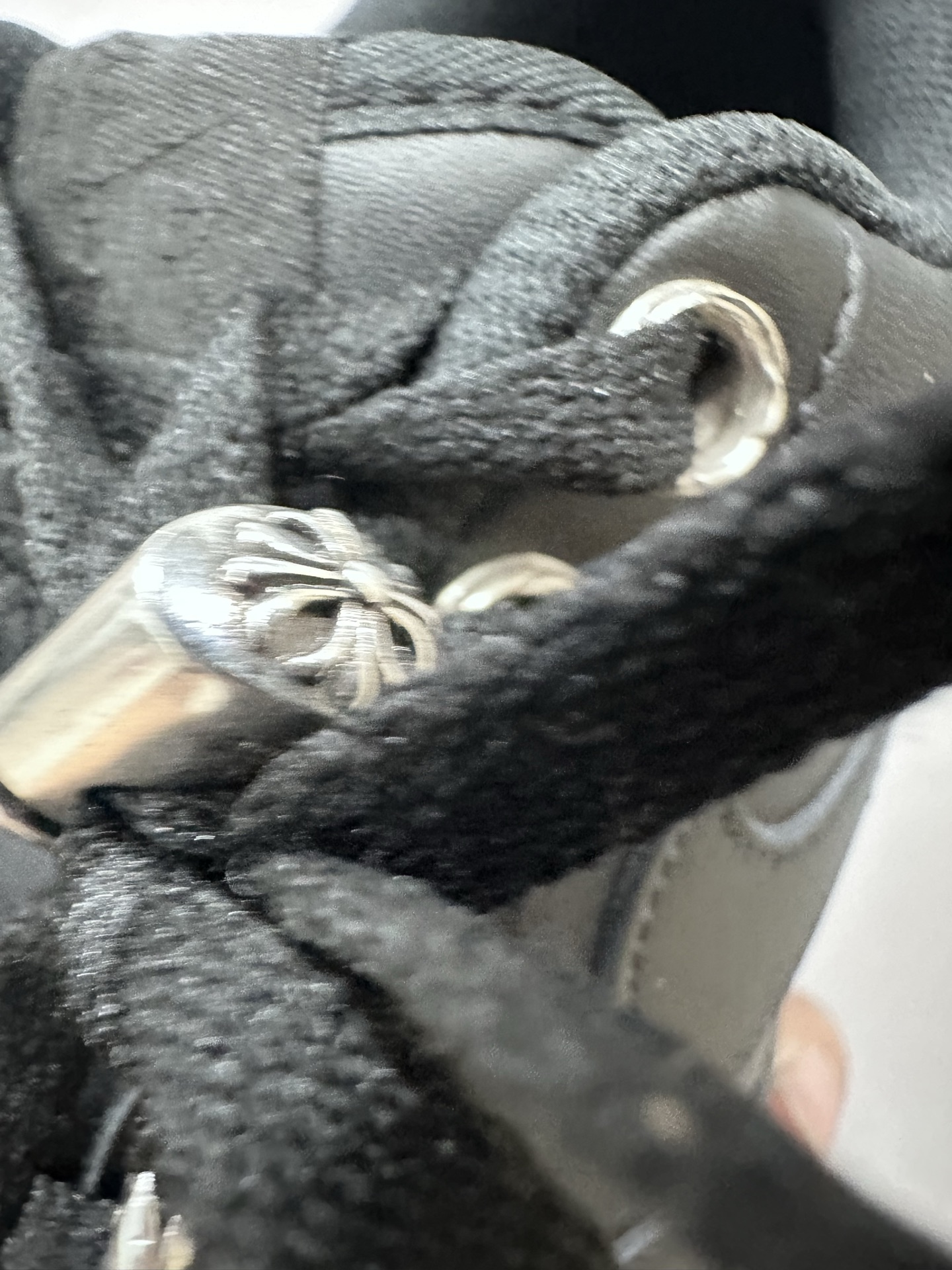 クロムハーツ x ナイキ Air Force 1 スニーカー ブラック 画像 9