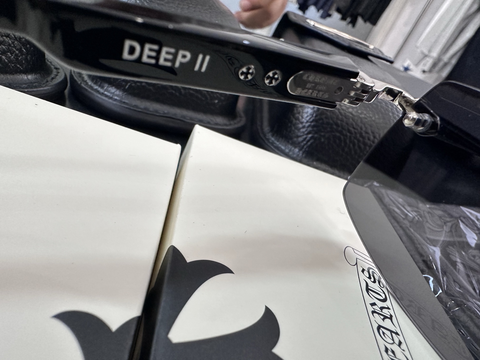 クロムハーツ Deep II リムレス サングラス ブラック 画像 5