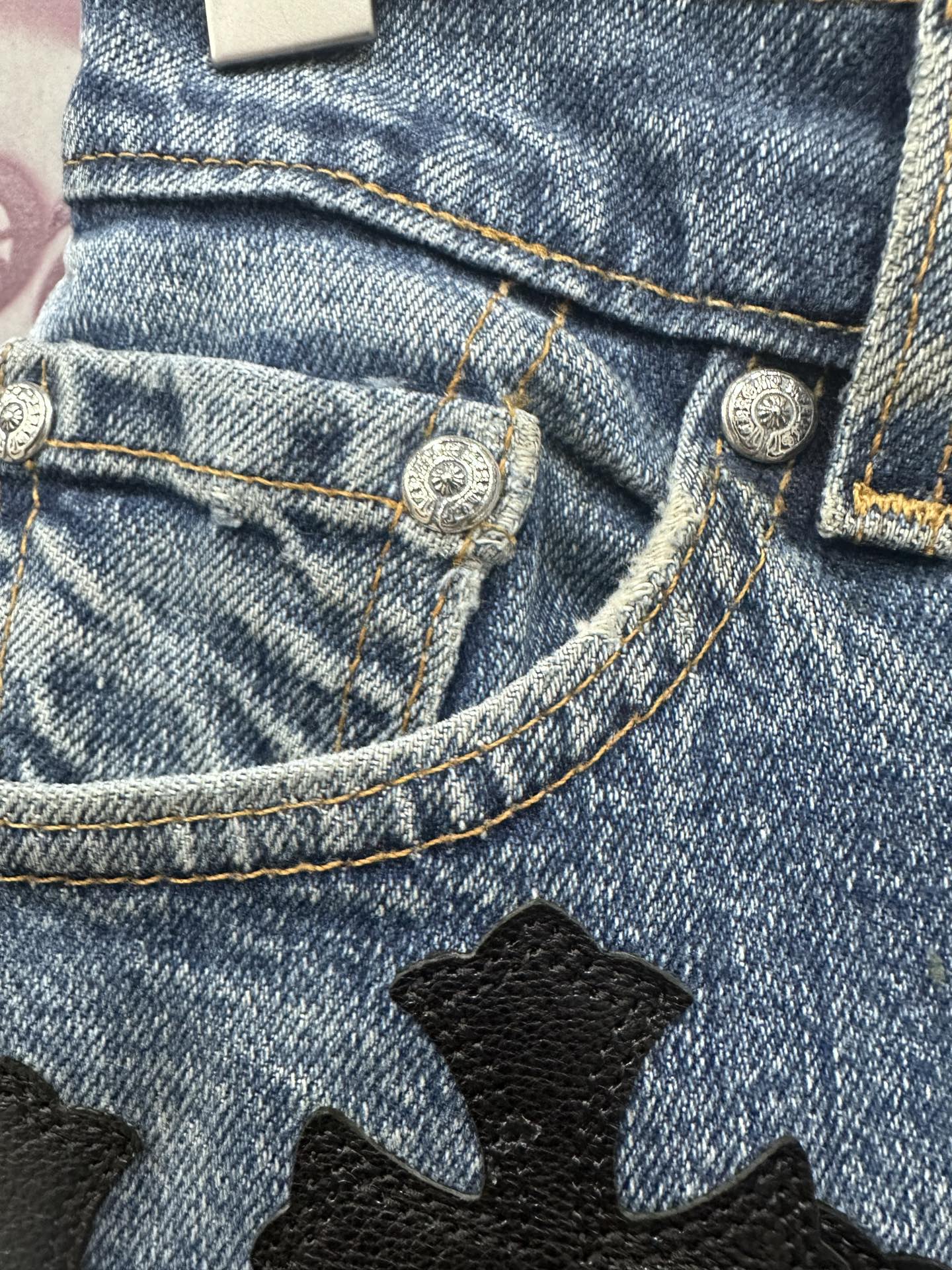 クロムハーツ x リーバイス 517 Denim Mini Skirt 画像 4
