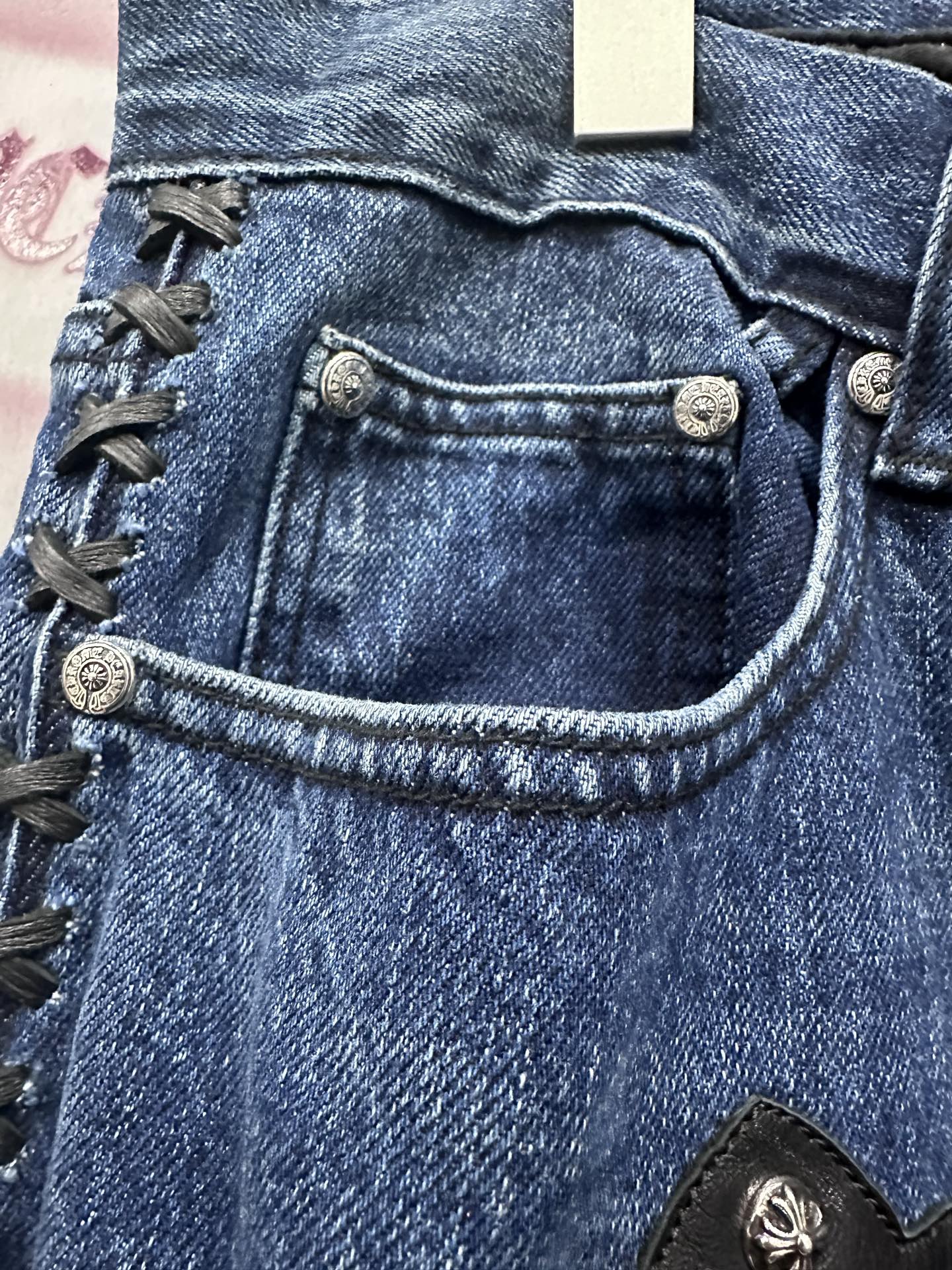 クロムハーツ Hong Kong Auction Heavywork ジーンズ 画像 4