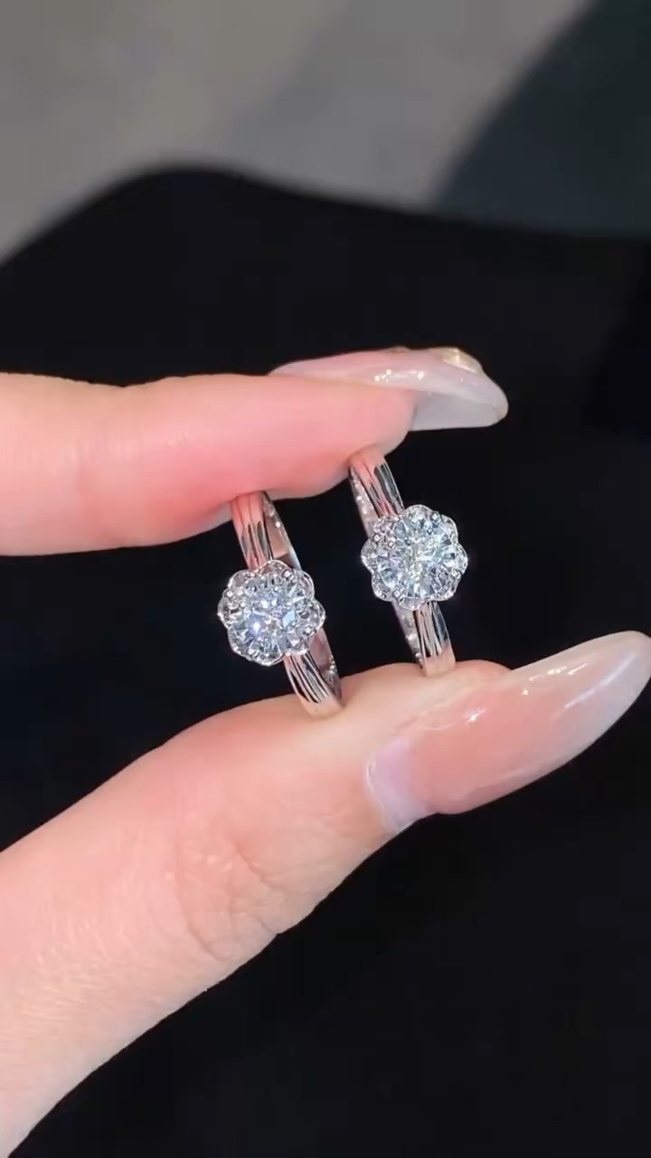 18Kファインジュエリー ジェムストーン ダイヤ ピアス ゴールド 画像 9
