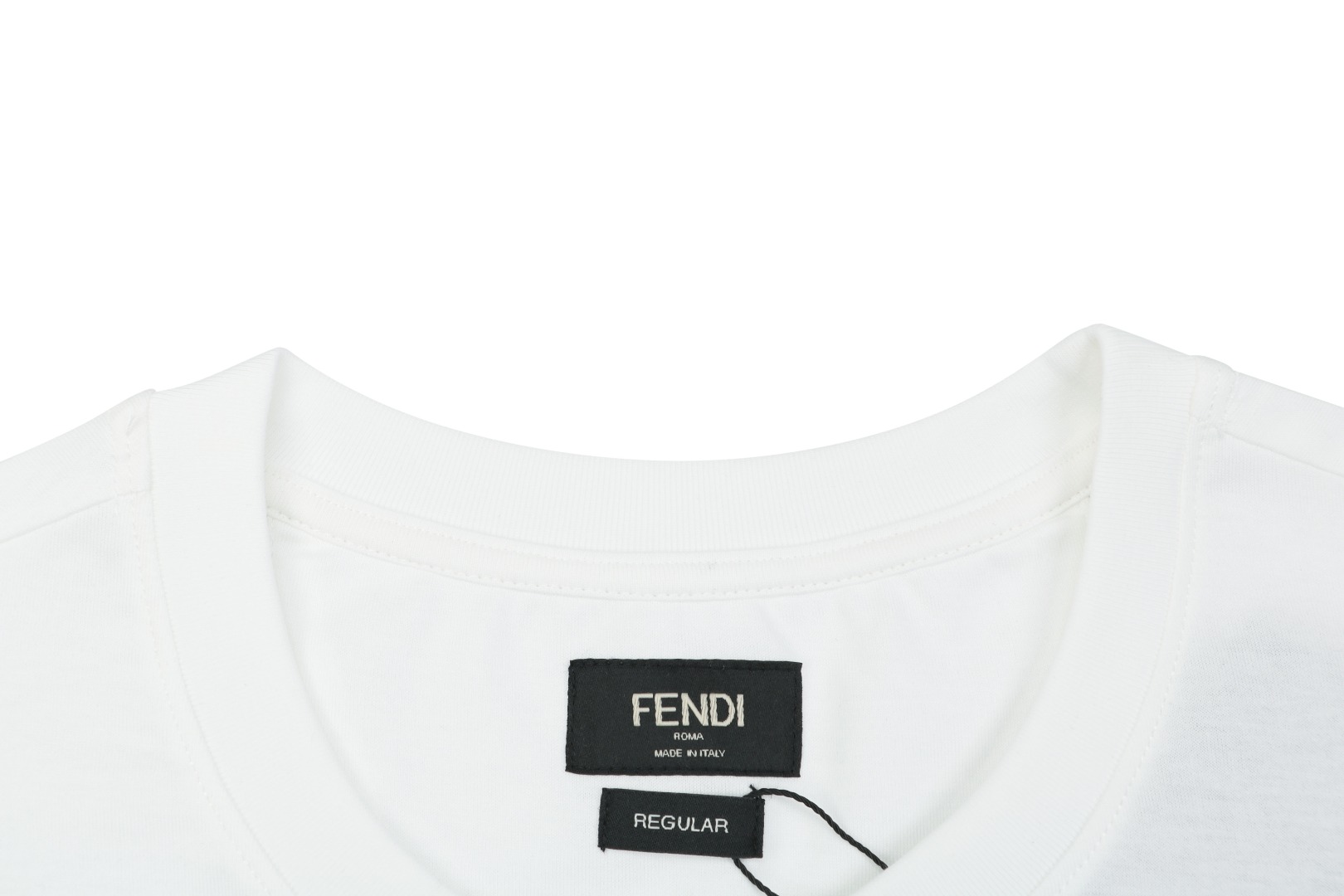 フェンディ FF アイスクリームプリントTシャツ ホワイト 詳細画像 1
