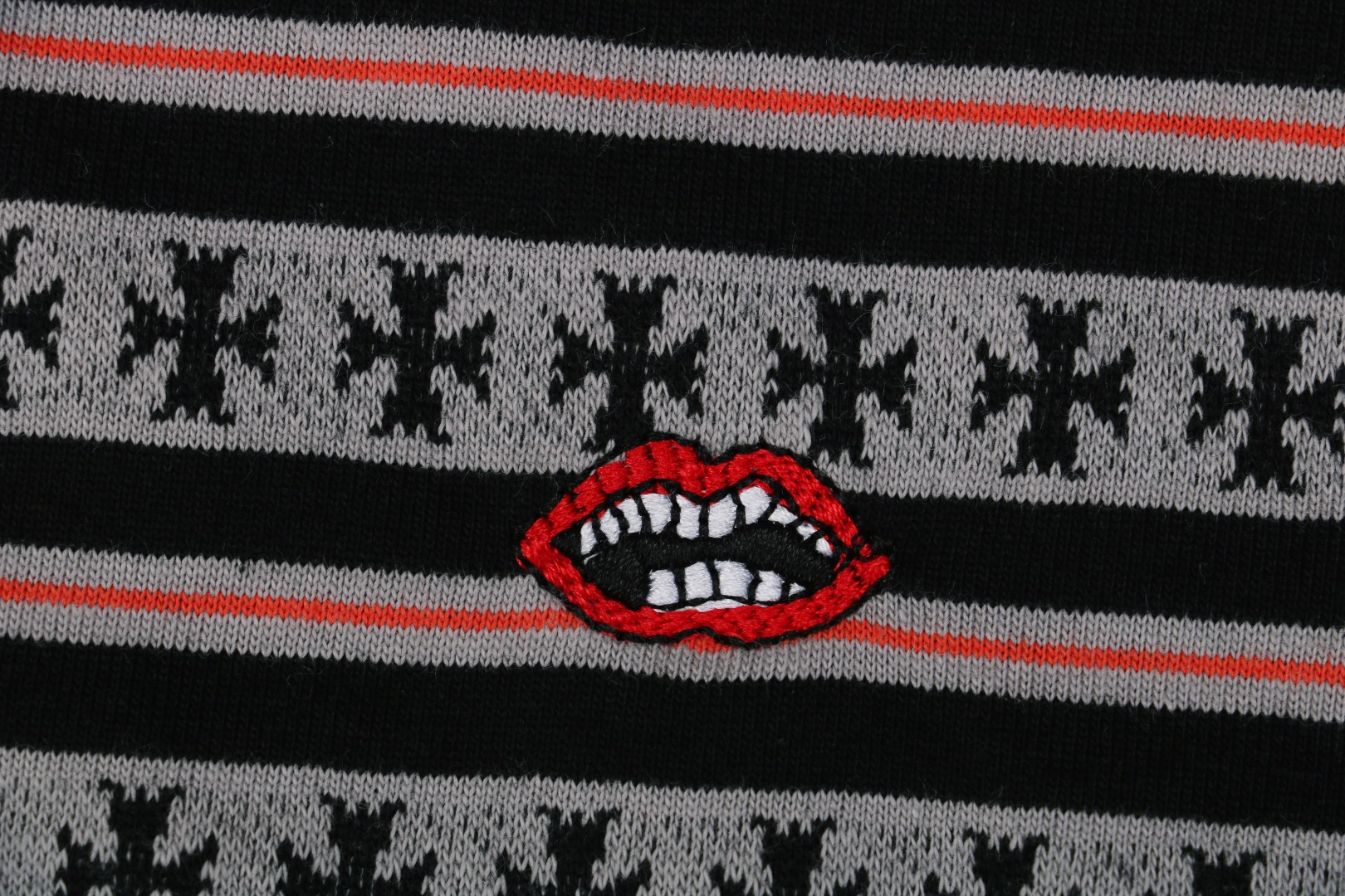 クロムハーツ オールオーバークロス ウーブンTシャツ ブラック 画像 4