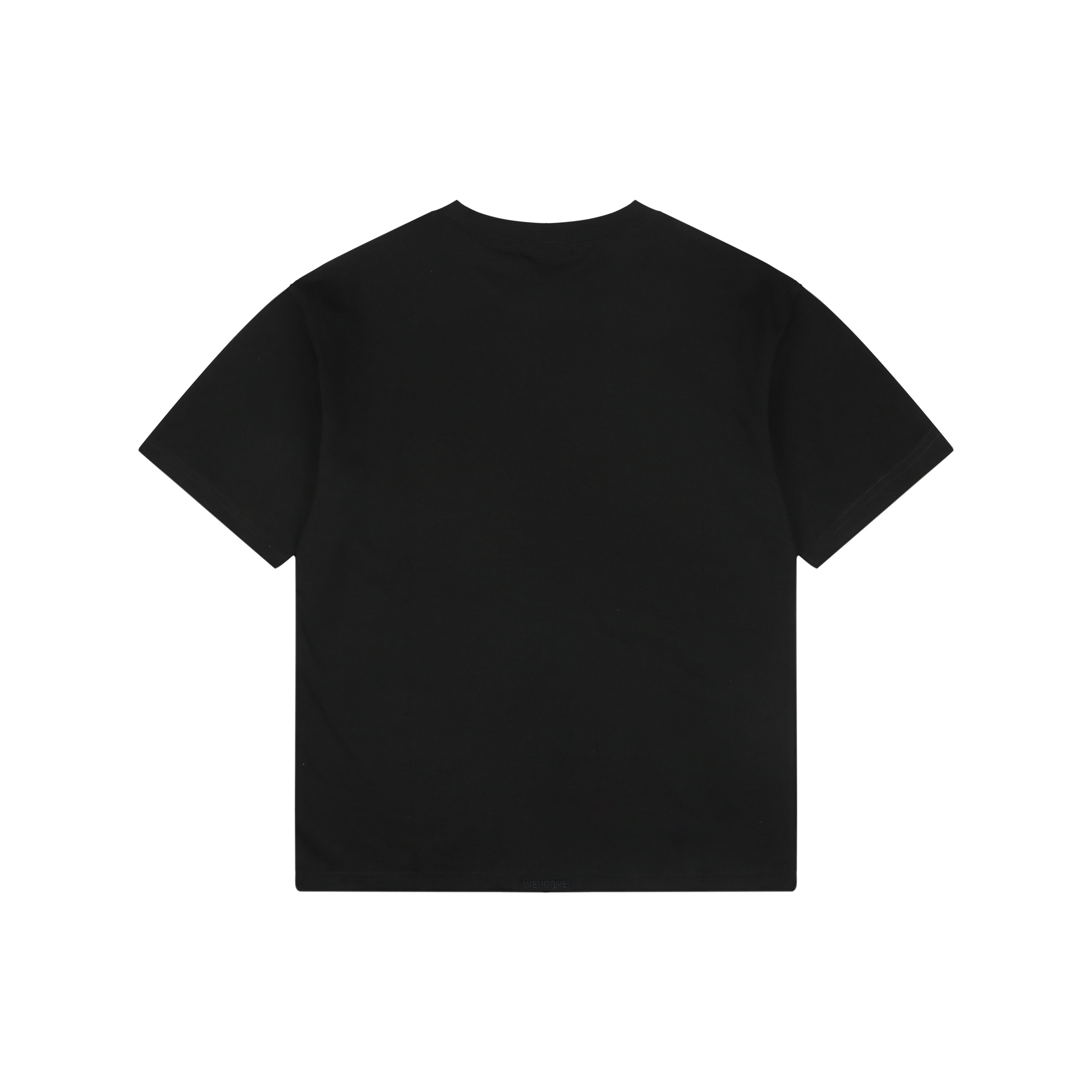 ウェルダン スプレースクリプト プリントTシャツ ブラック 画像 8