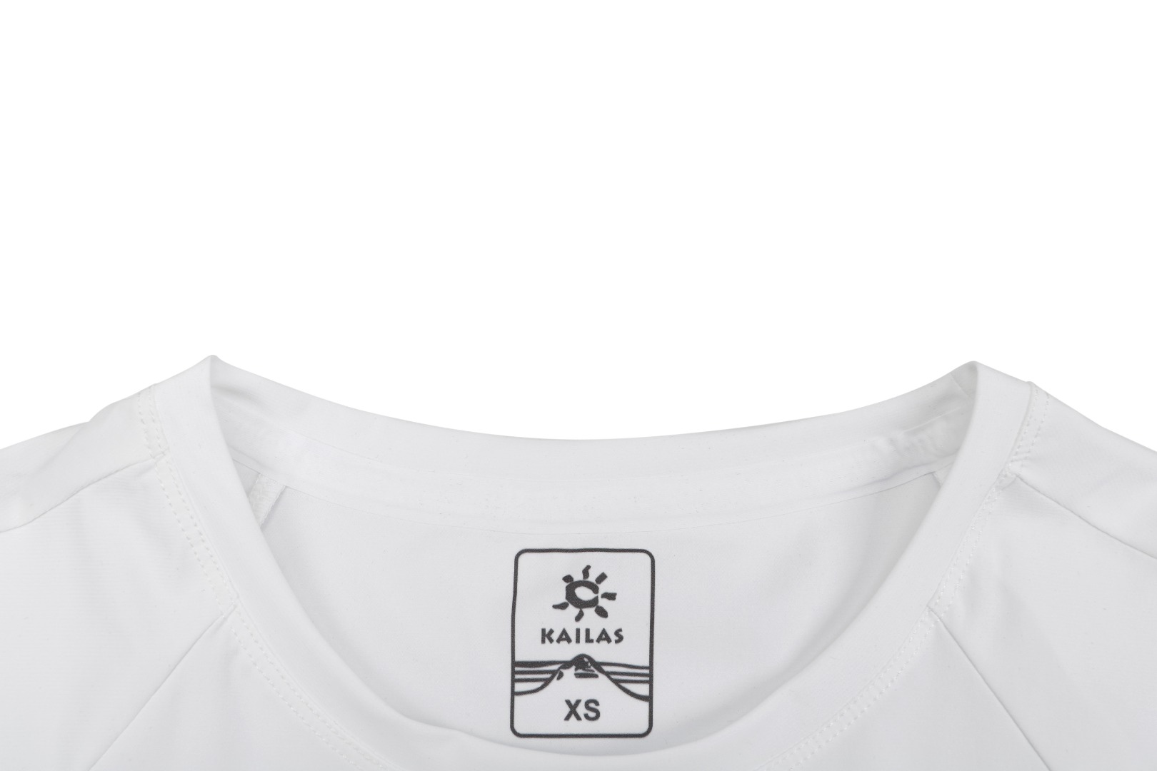 ケイラス レーザーボンデッド ヘムポケット 速乾Tシャツ ホワイト 詳細画像 1