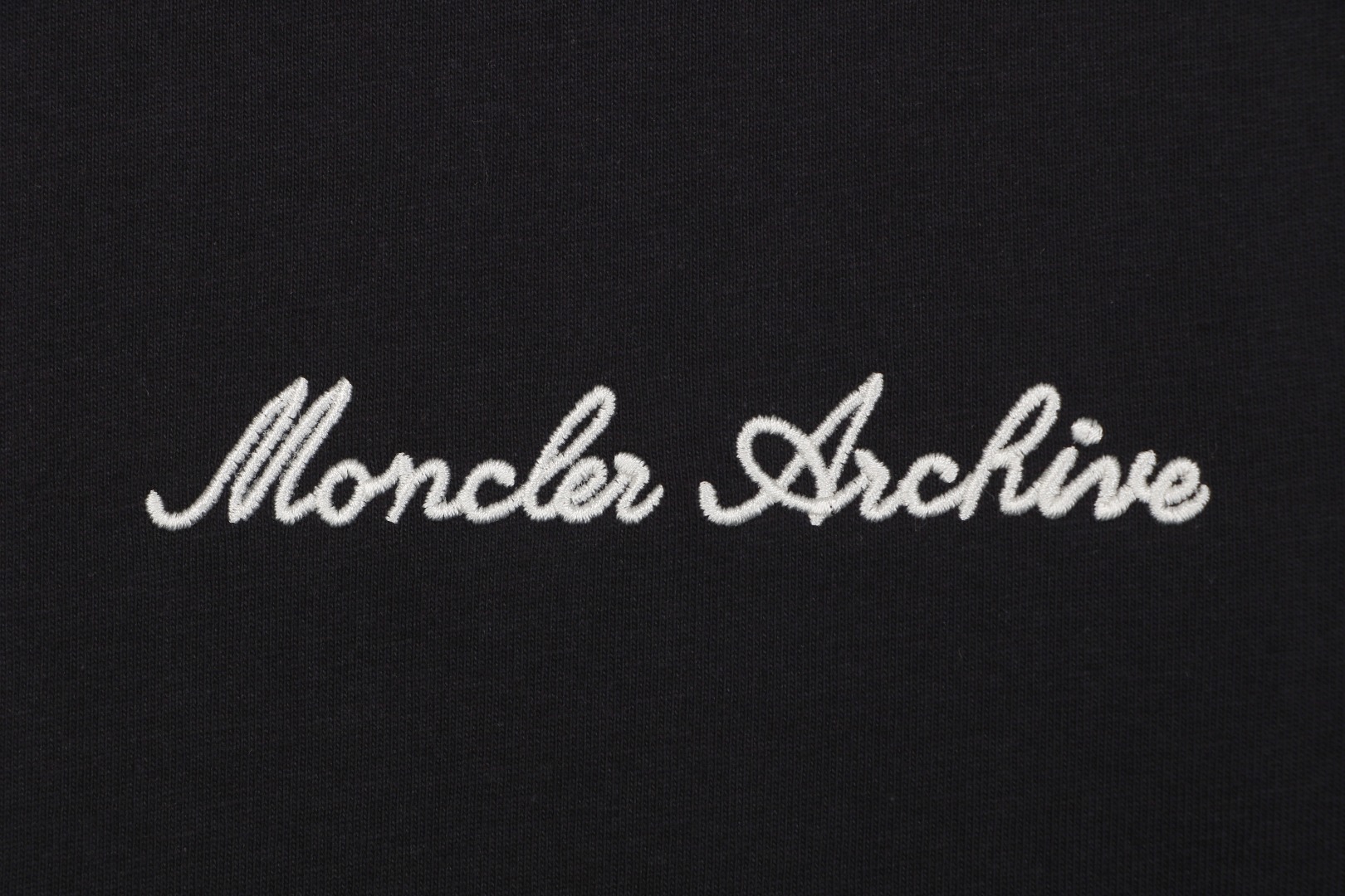 モンクレール シグネチャー コントラストレイヤーカラーTシャツ ブラック 画像 4