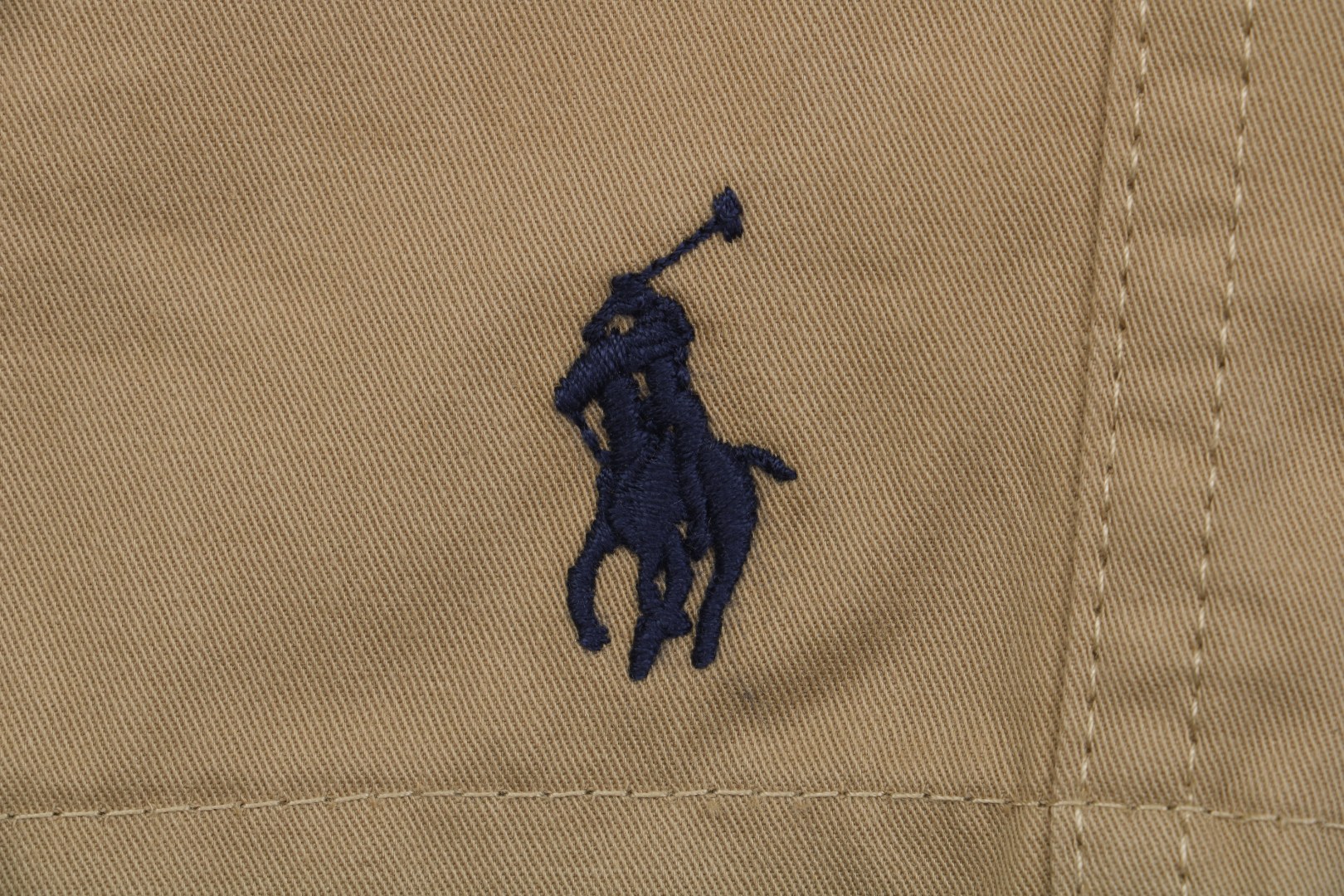 ラルフ ローレン ポニー刺繍 カジュアルショーツ カーキ 画像 4
