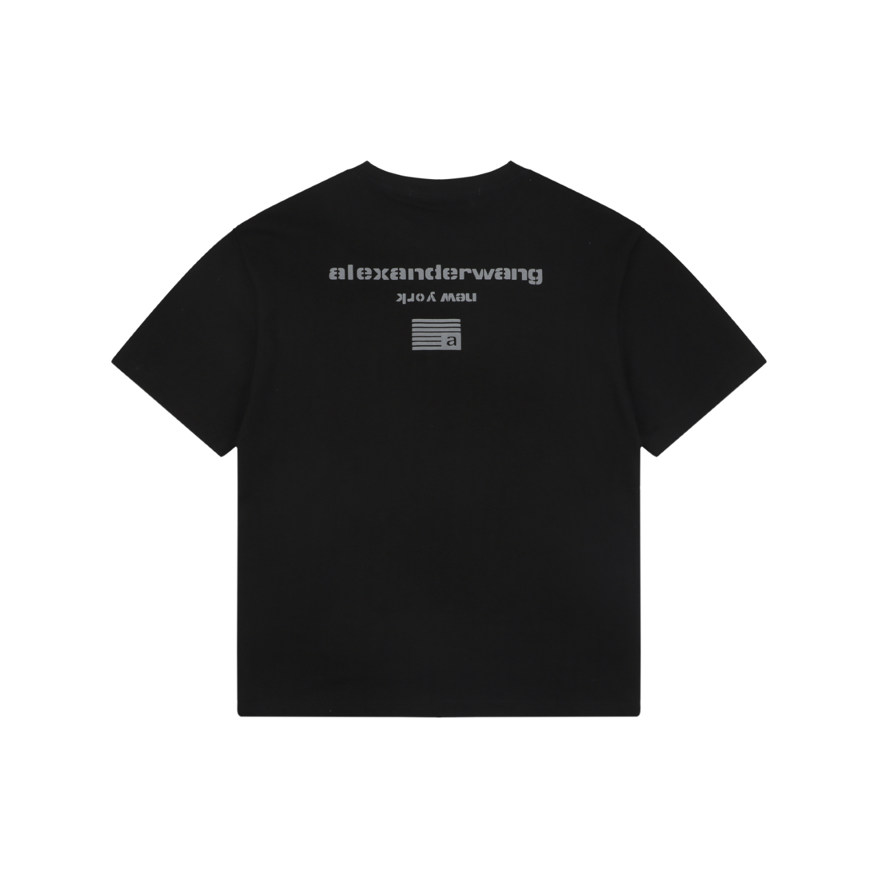 アレキサンダー ワン レイヤード WANGロゴTシャツ ブラック 画像 8