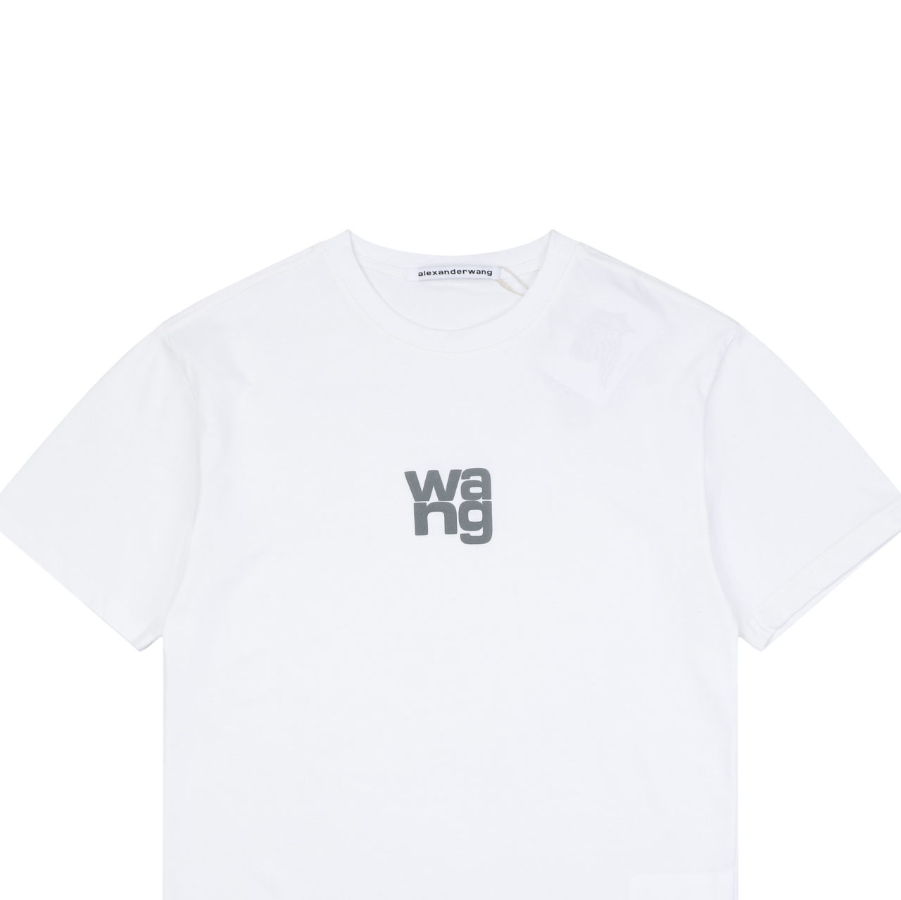 アレキサンダー ワン レイヤード WANGロゴTシャツ ホワイト 詳細画像 3