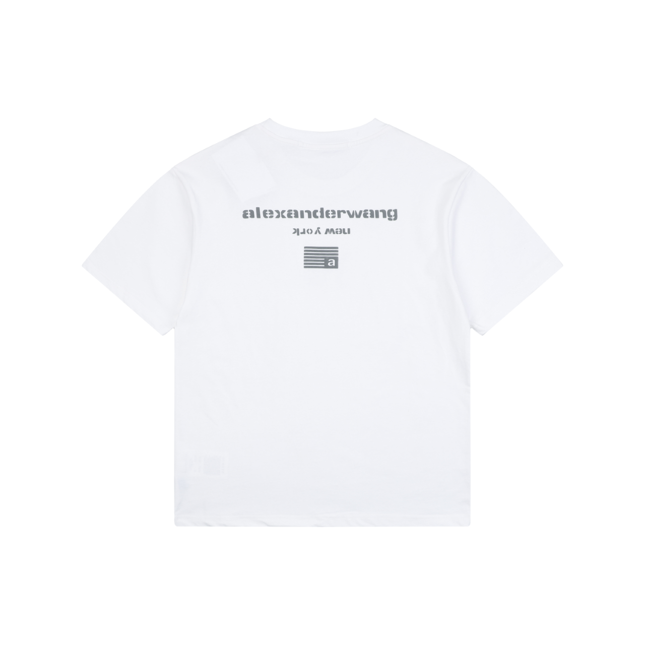 アレキサンダー ワン レイヤード WANGロゴTシャツ ホワイト 画像 8