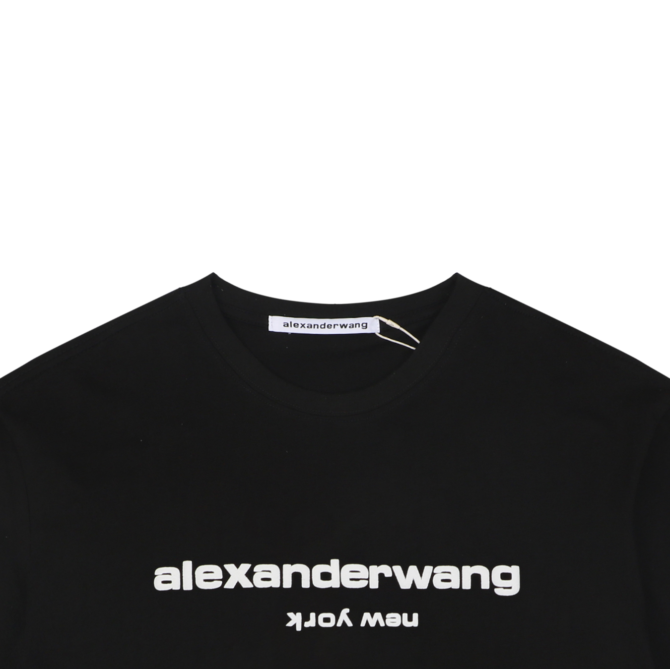 アレキサンダー ワン ニューヨーク ロゴTシャツ ブラック 詳細画像 2