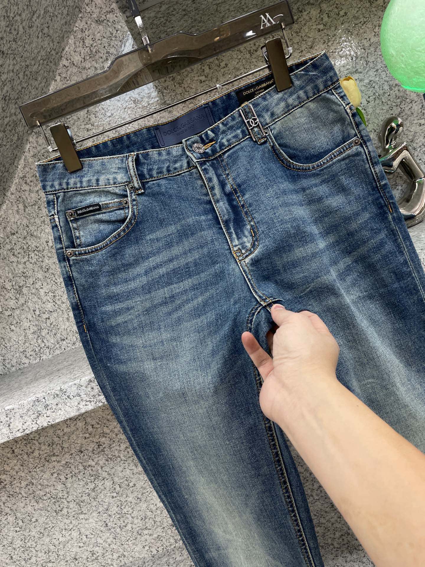 ドルチェ&ガッバーナ ウォッシュドデニムジーンズ 画像 8