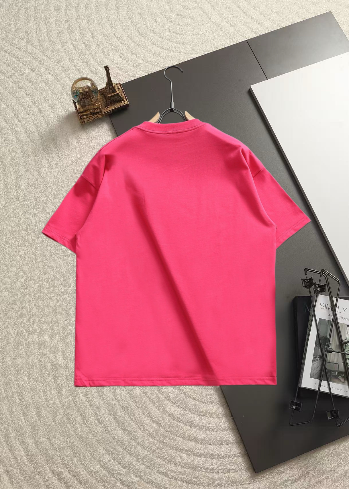 ロエベ スモールアナグラム ティーシャツ ピンク 画像 4