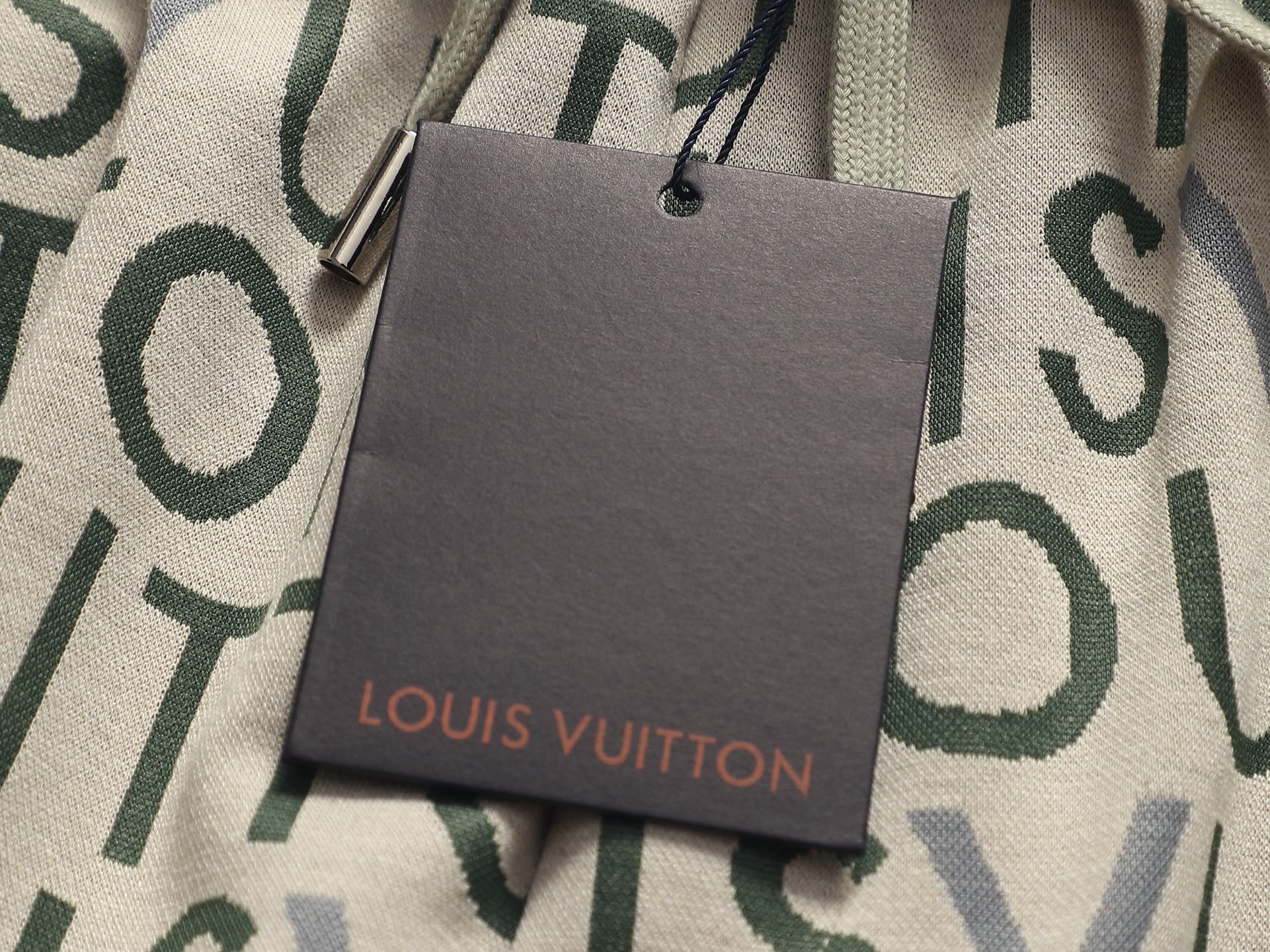 ルイ・ヴィトン ジャカード テリー ショーツ ブラック 画像 4